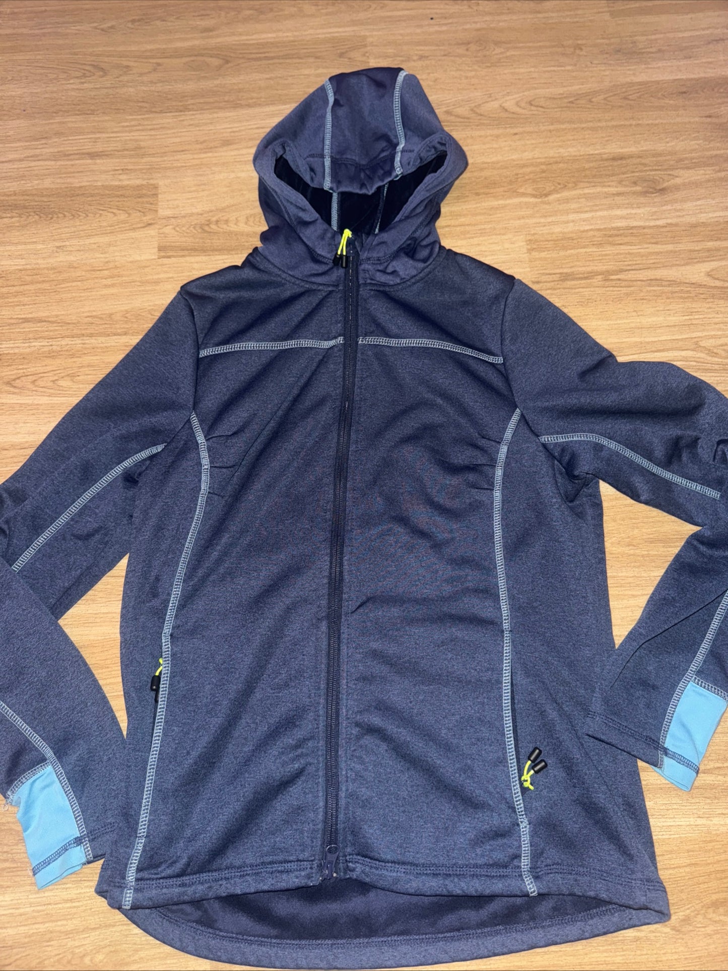 Crane Equestrian Blue Ladies Medium Fleece Lined Jacket