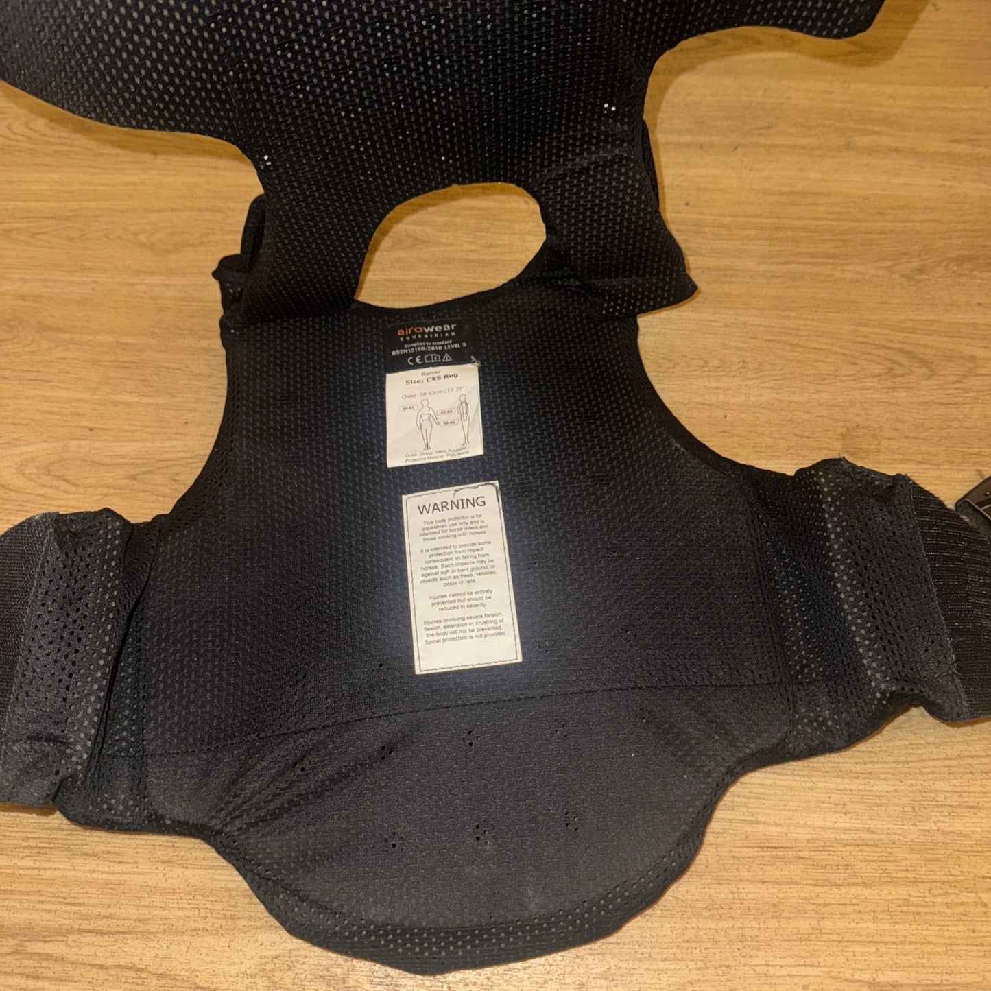 Airowear 2018 Child XS Body protector 2018