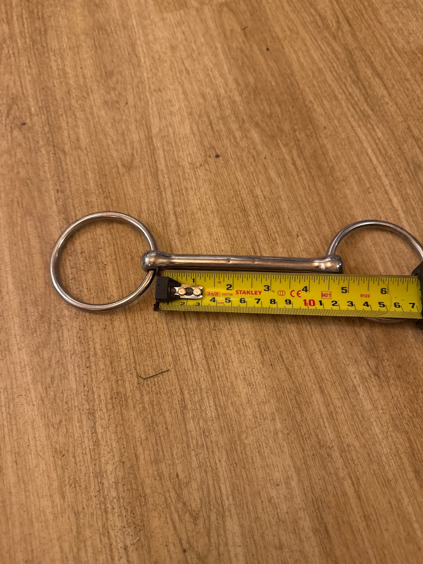 4.5” Loose Ring Mullen Mouth Snaffle