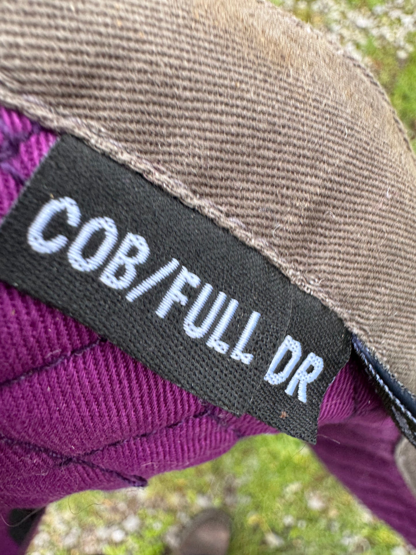 Hy Equestrian Purple Dressage Saddle Pad - Cob Full