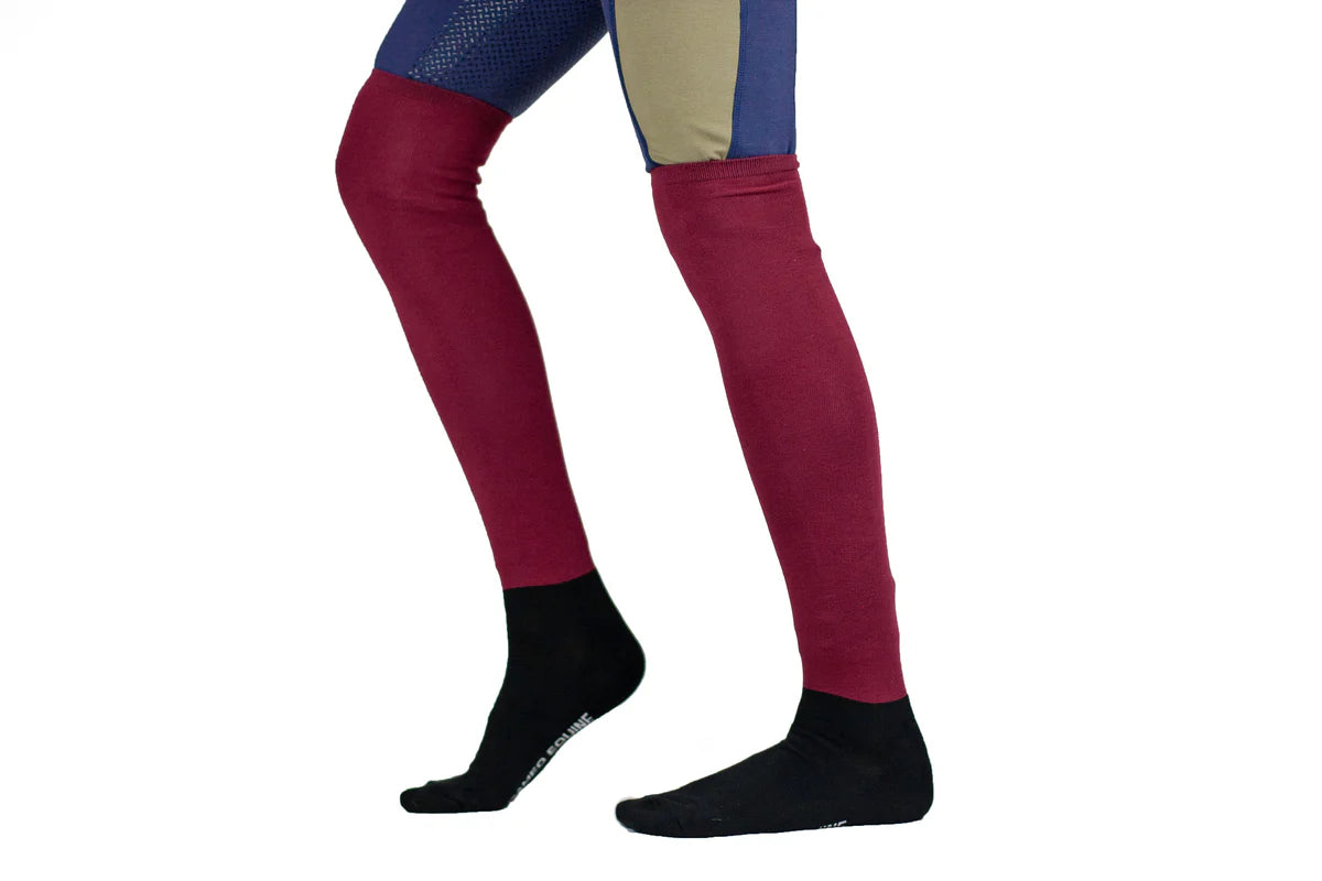 Cameo Marmaduke Childrens Burgandy Socks