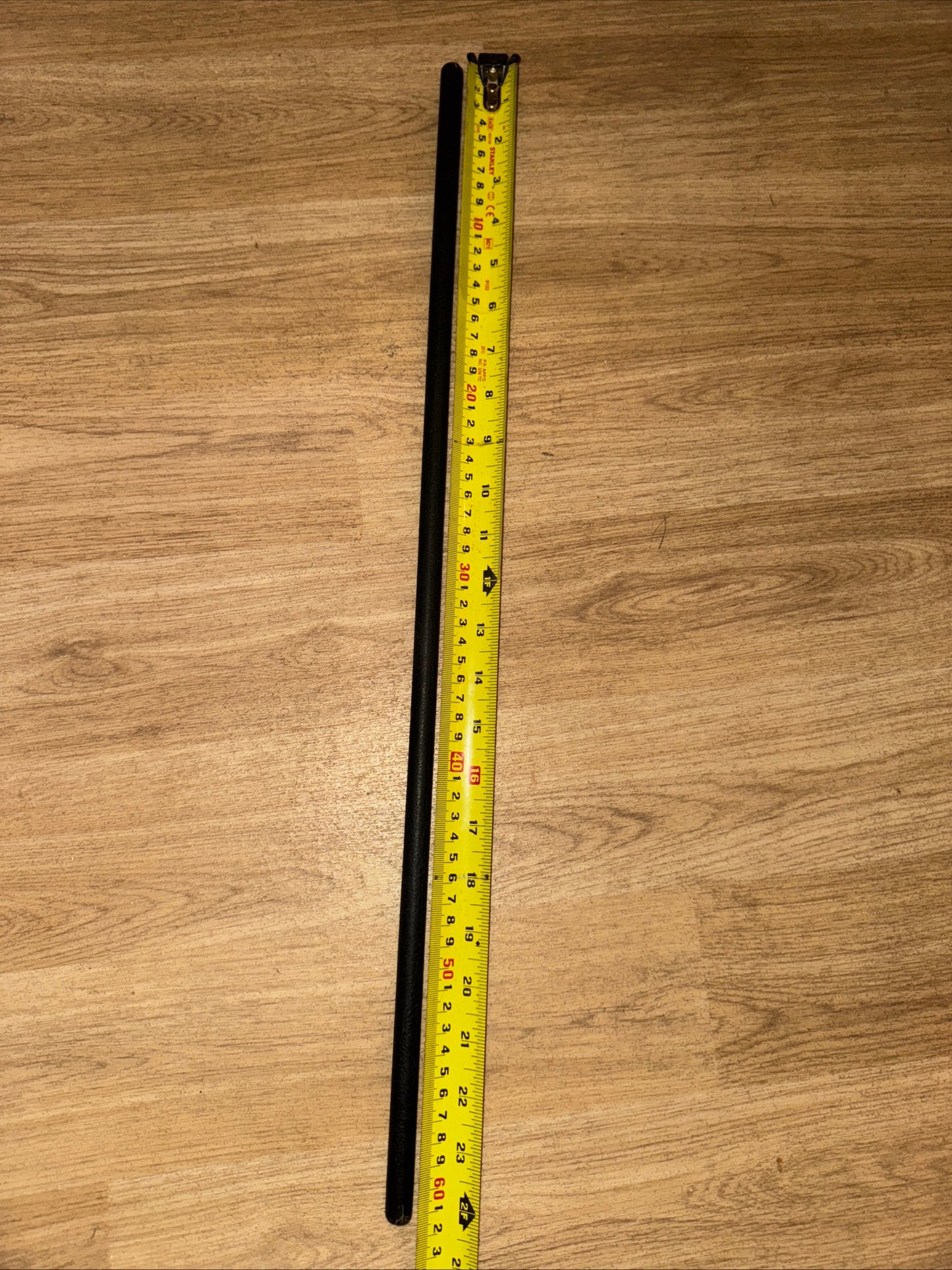 Black Leather Show Cane