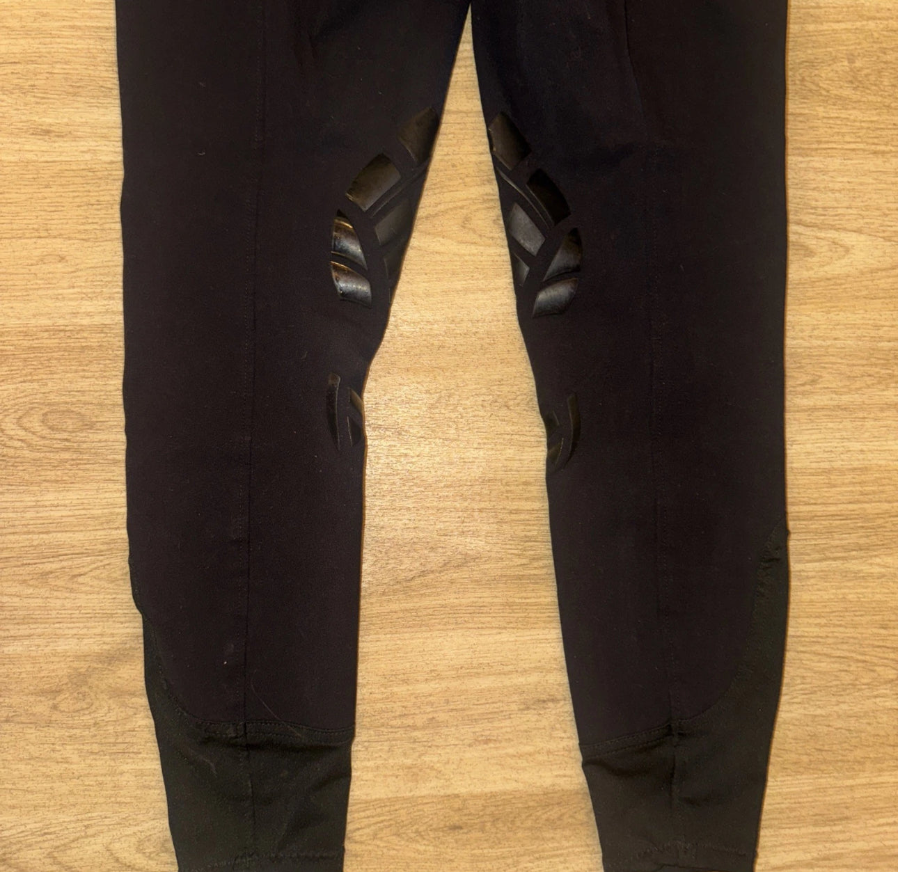 Just Togs Black Silicone Knee Breeches - Ladies 12