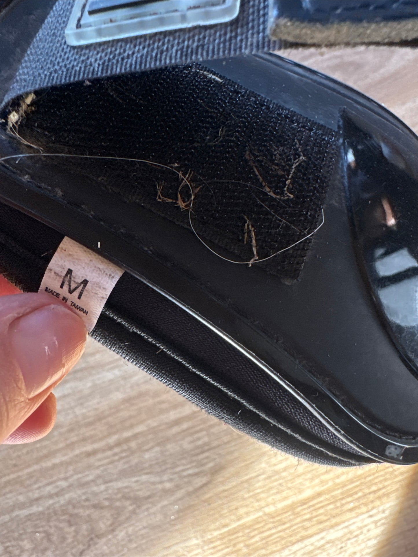 Hy Black Shell Outer Fetlock Boots | Cob Size | Second Hand Tack