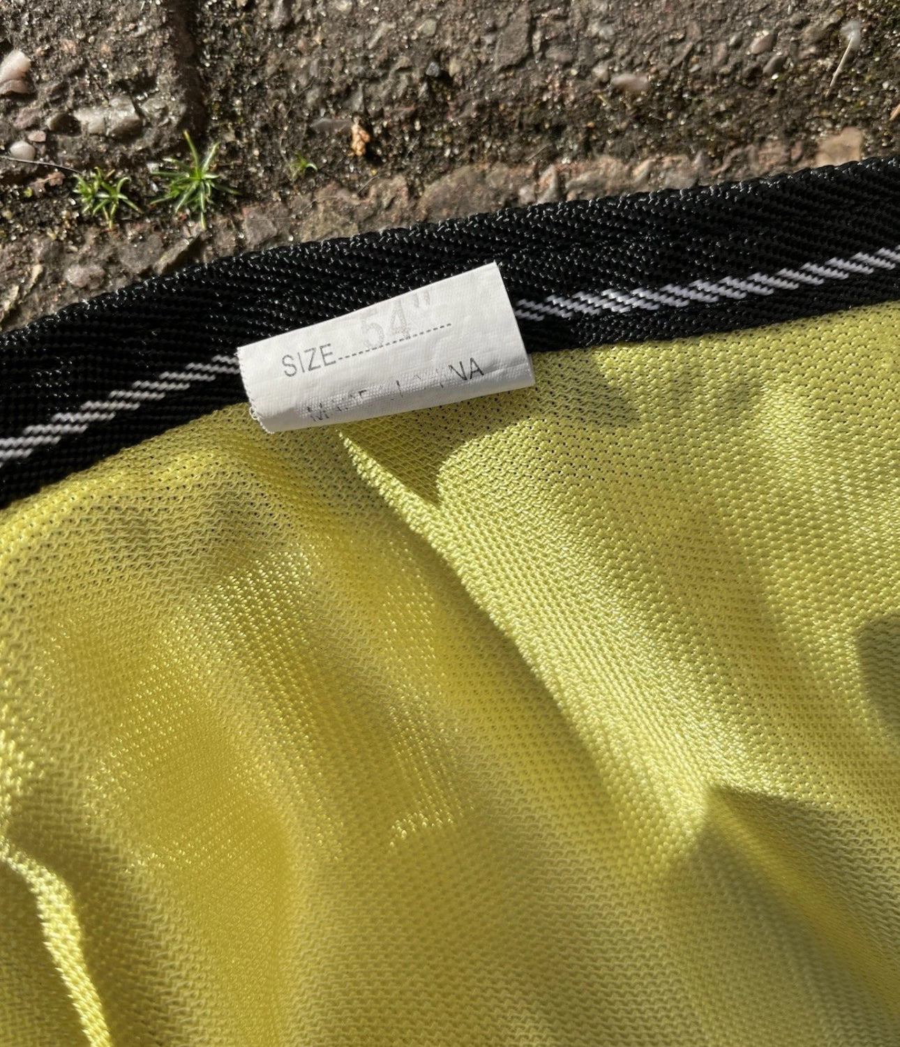 Shires Cob Size Mesh Fly Exercise Sheet