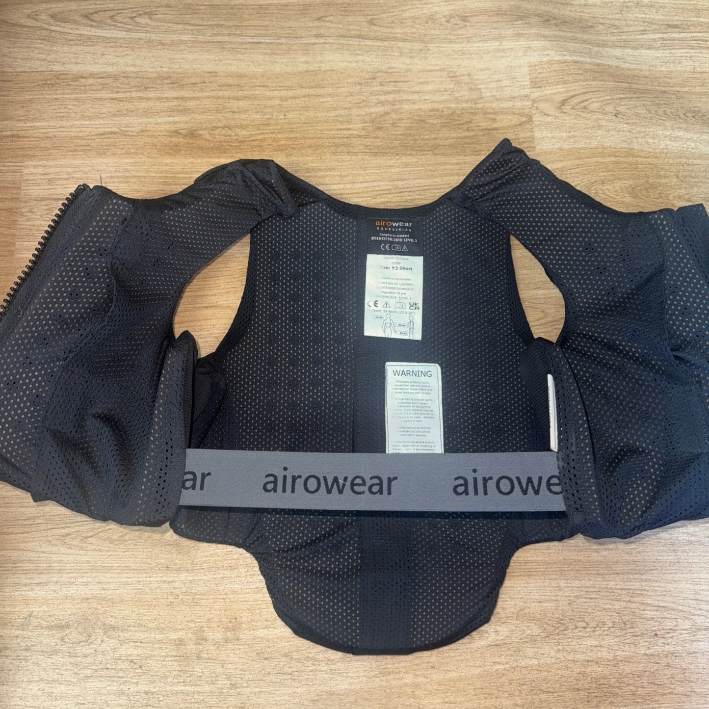 Airowear Junior Outlyne Y3 Short Body Protector 2018