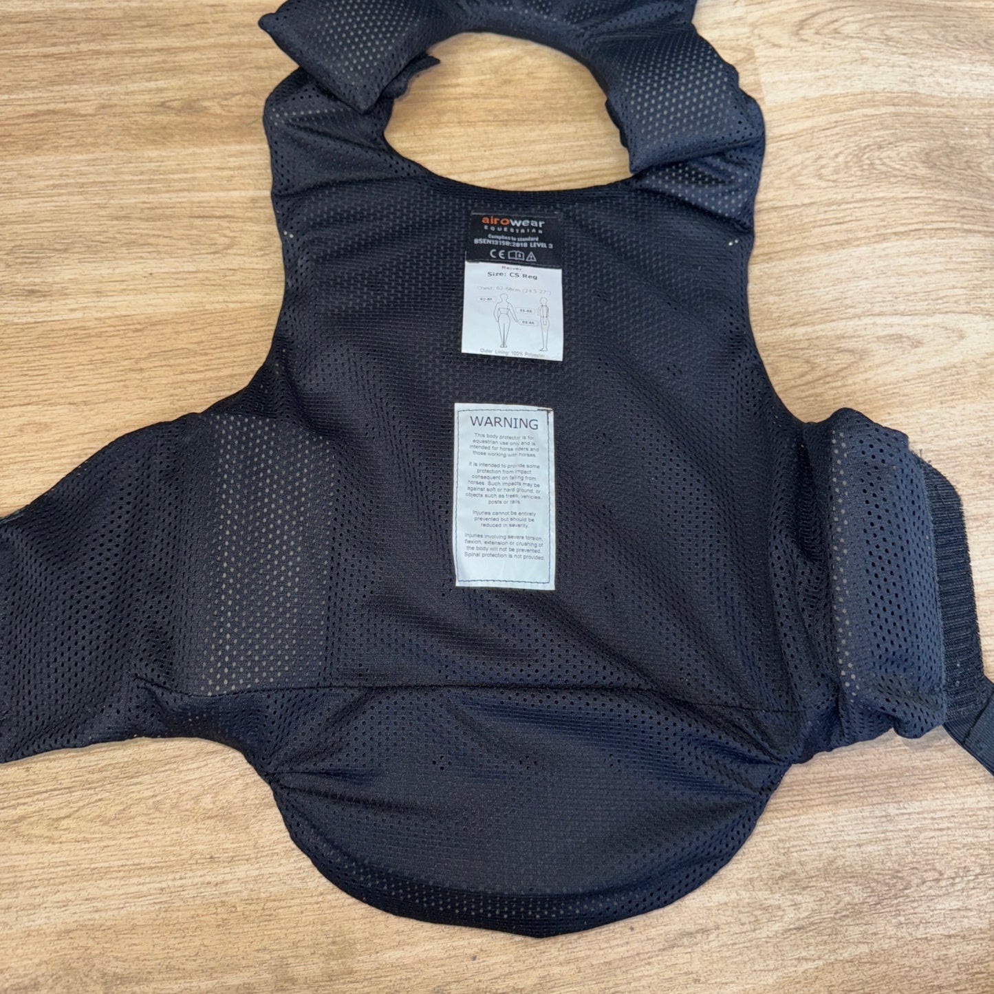 Airowear Reiver 2018 Child Small Body Protector