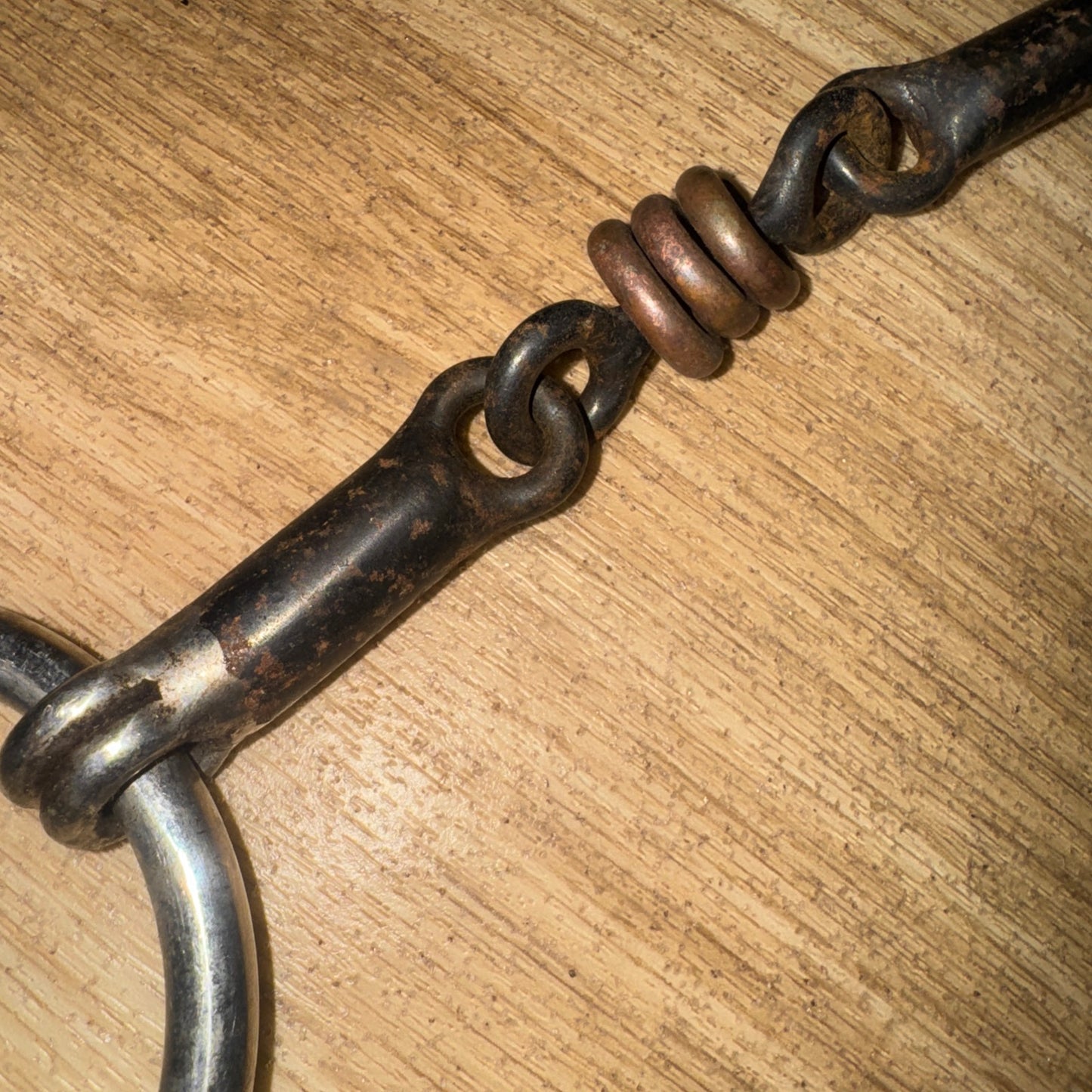 Sweet Iron Loose Ring Snaffle & Rollers 5.5” NEW