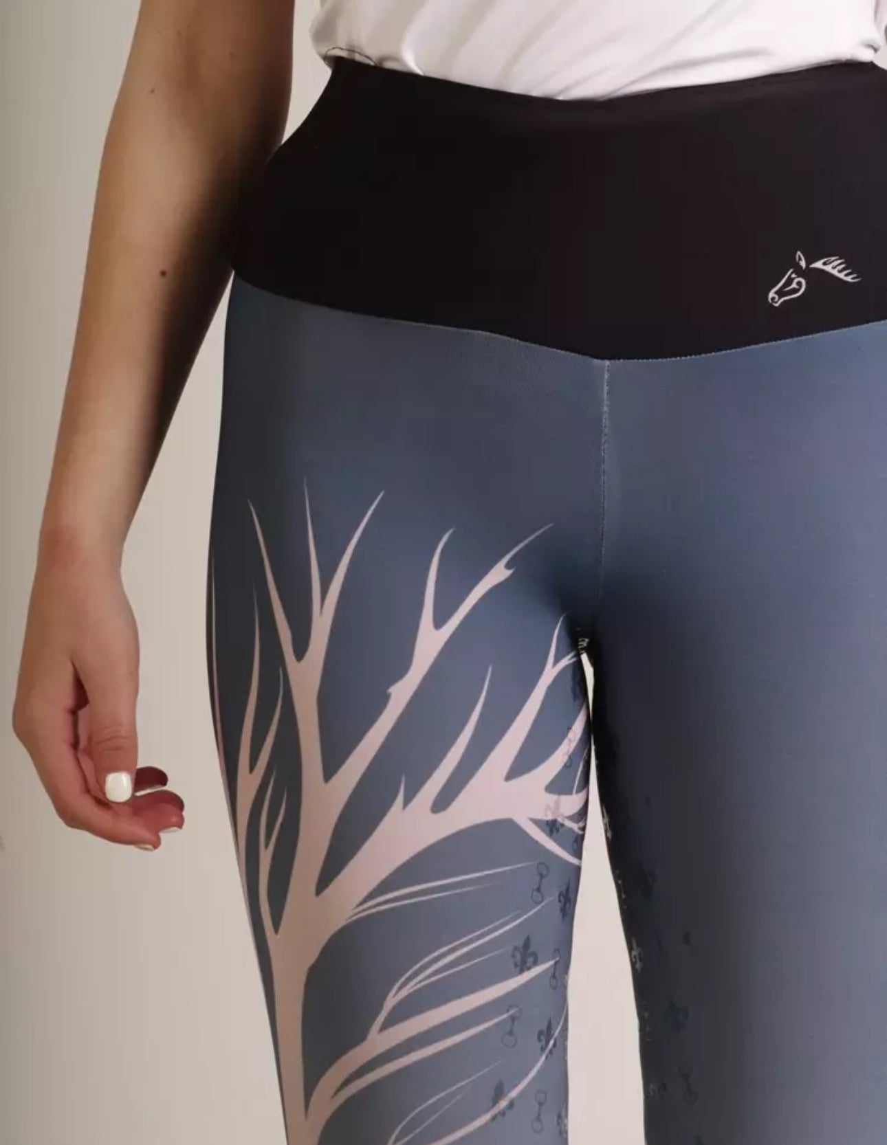 Gallop Deco Riding Tights - Small