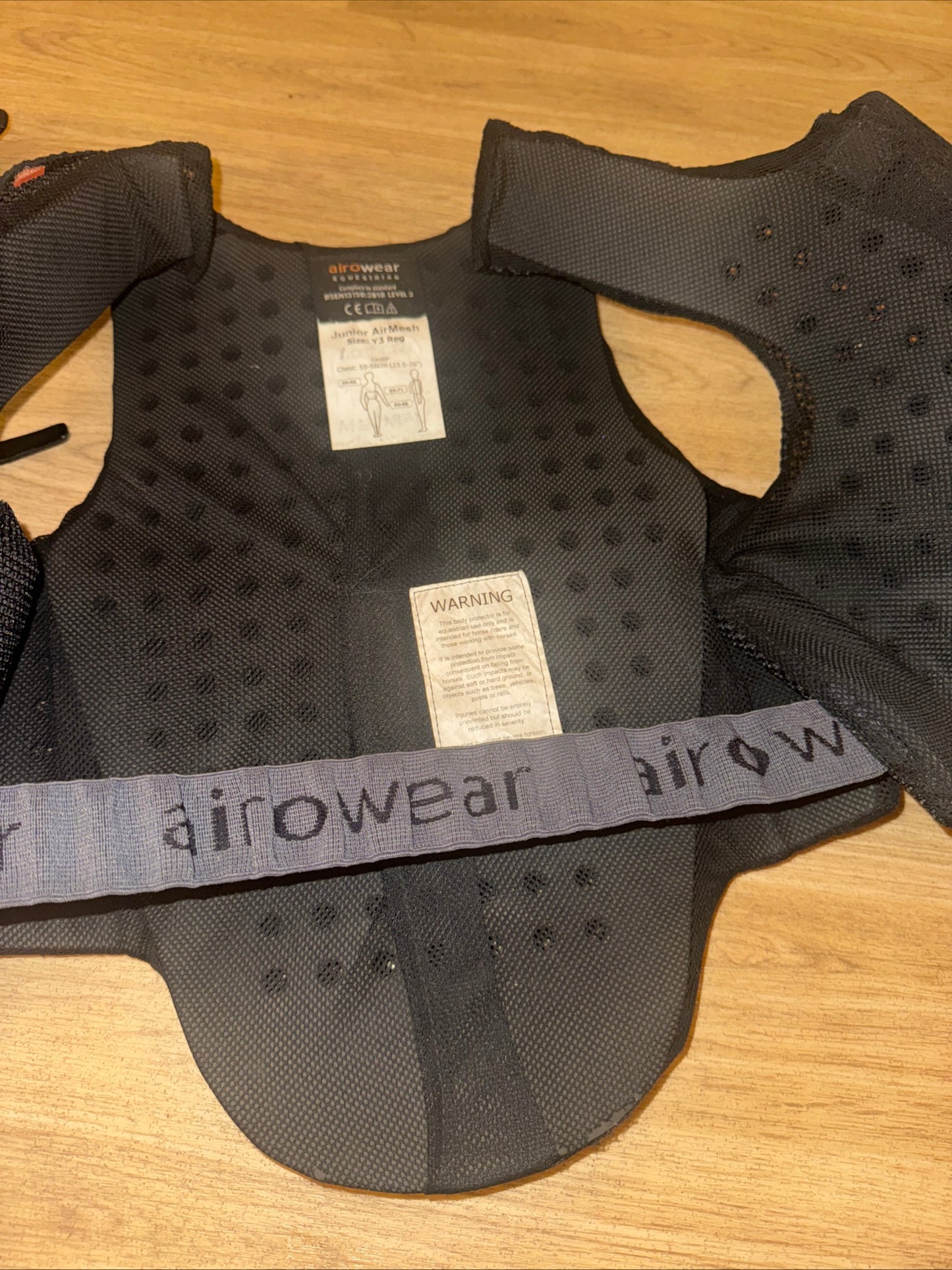 Airowear Junior Airmesh Y3 Reg Body Protector 2018