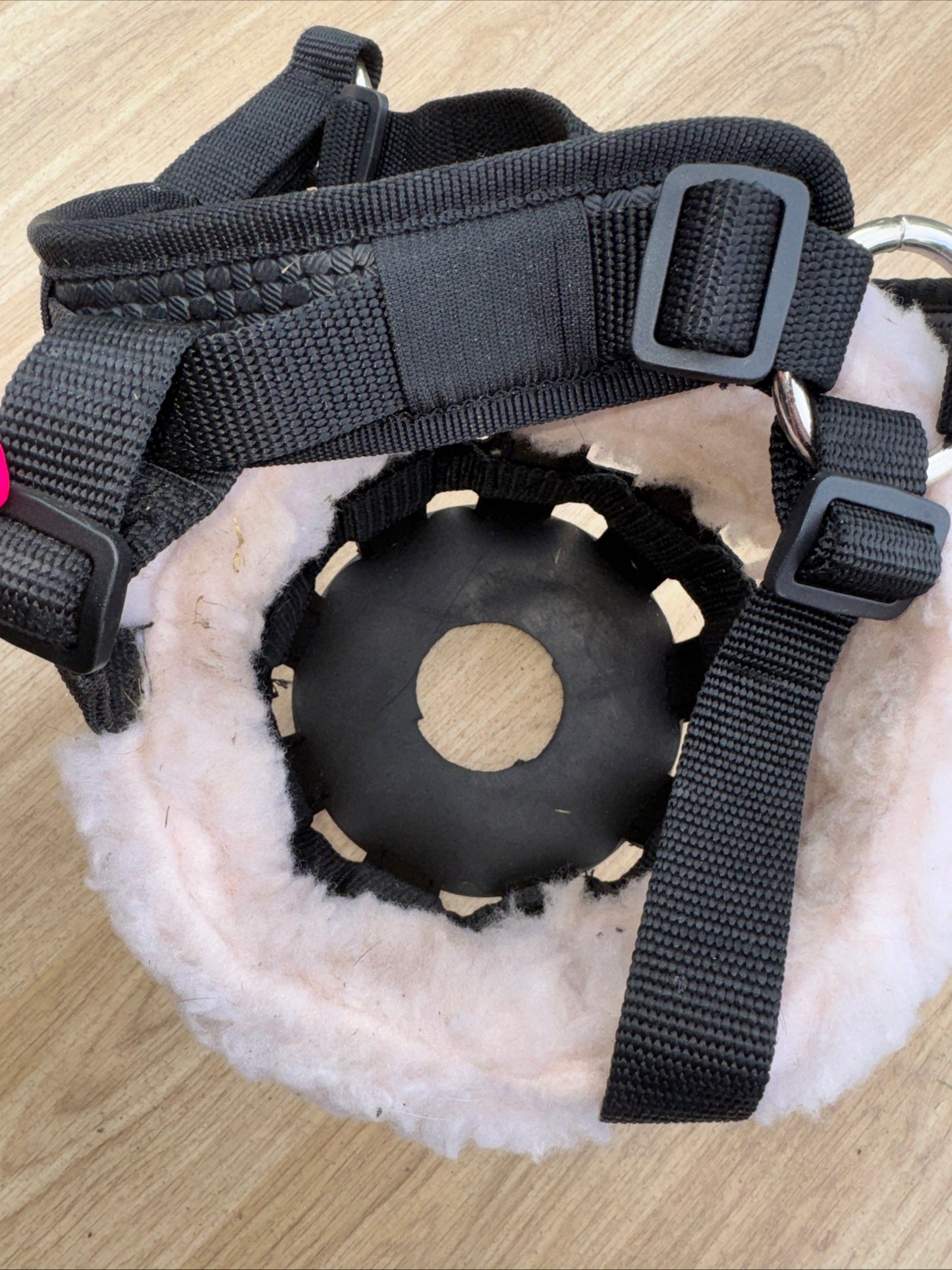 Shires Fluffy Comfort Grazing Muzzle Size Pony | Restrict Grazing Tack #1