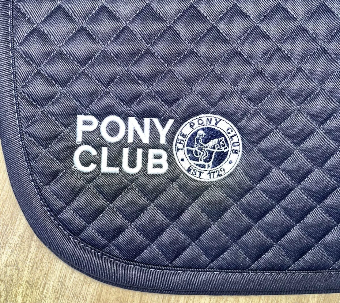 New Full Size Dressage Saddle Pad - Official PONY CLUB