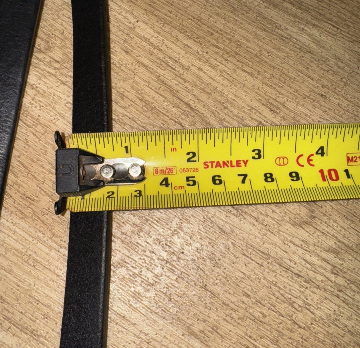Full Black English Leather Plain Reins #43