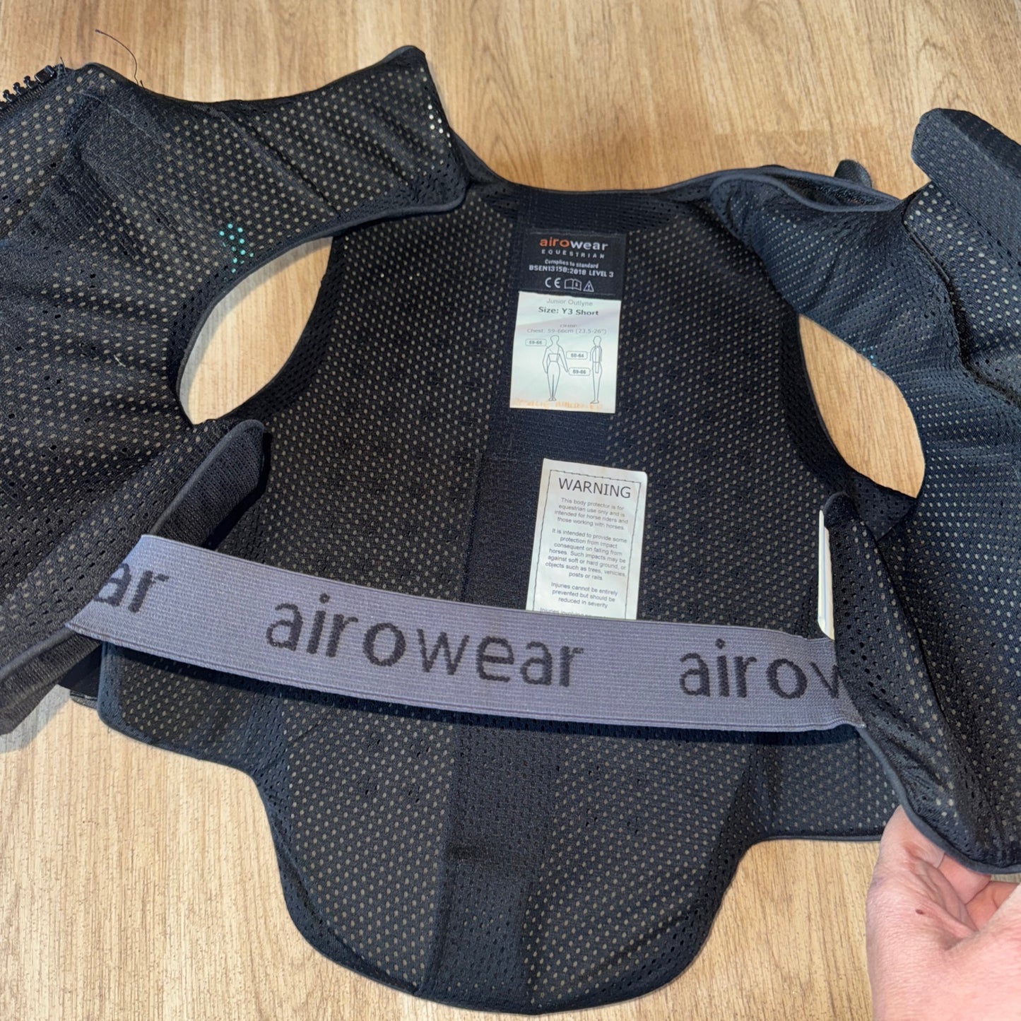 Airowear Junior Outlyne Y3 Short Body Protector 2018 #1