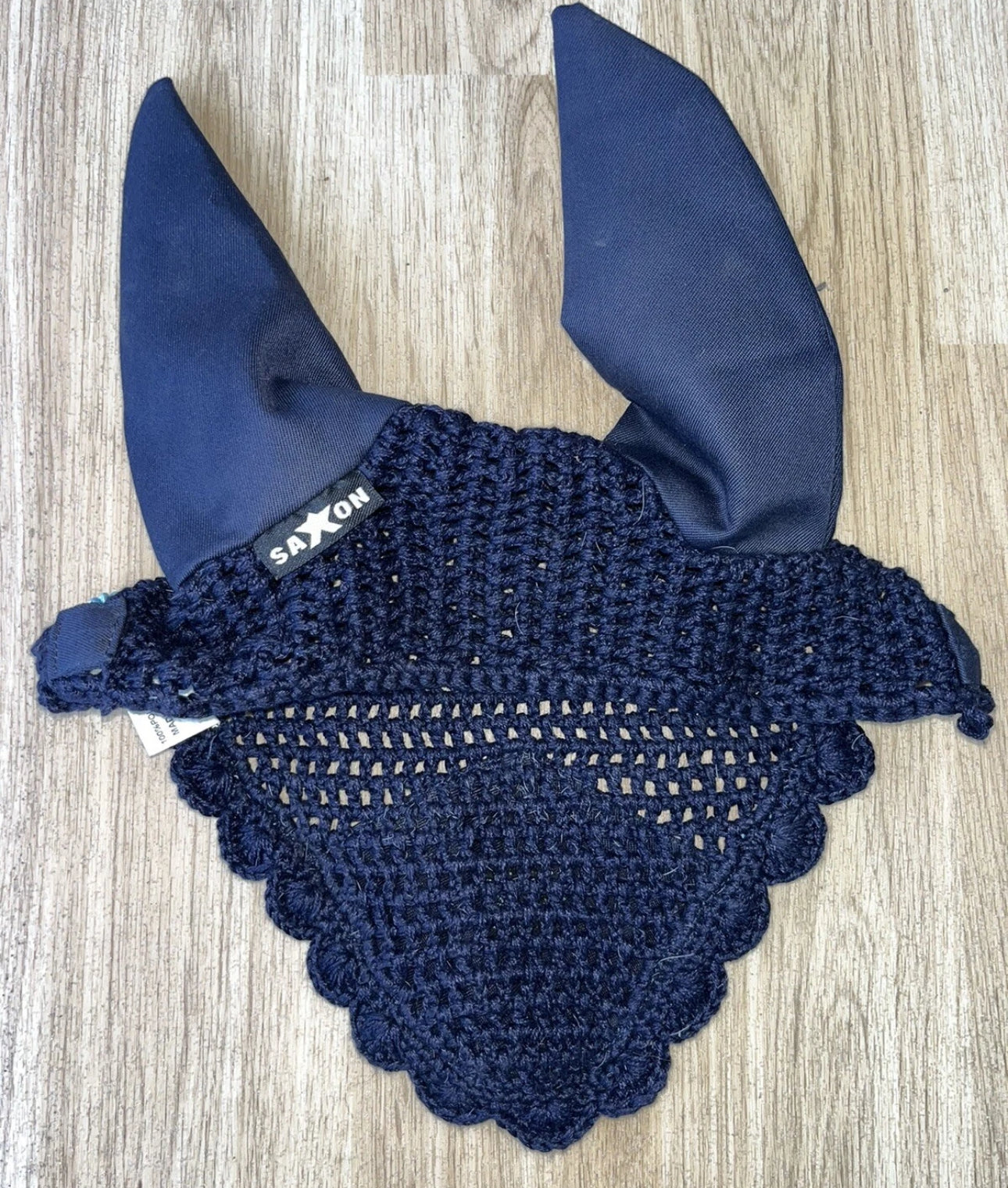 Saxon Navy Blue Bird Full Size Ears Ear Veil #12