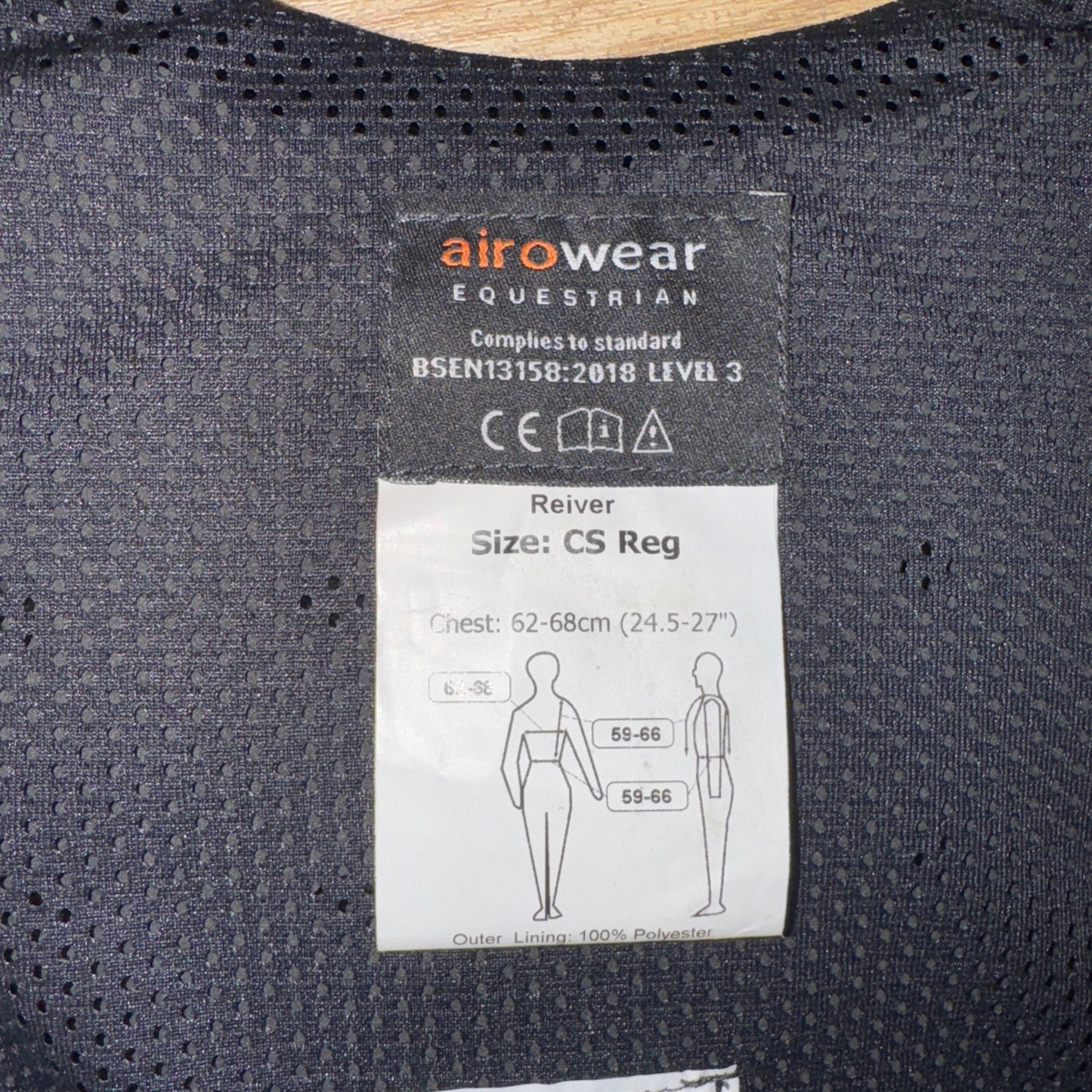 Airowear Reiver 2018 Child Small Body Protector