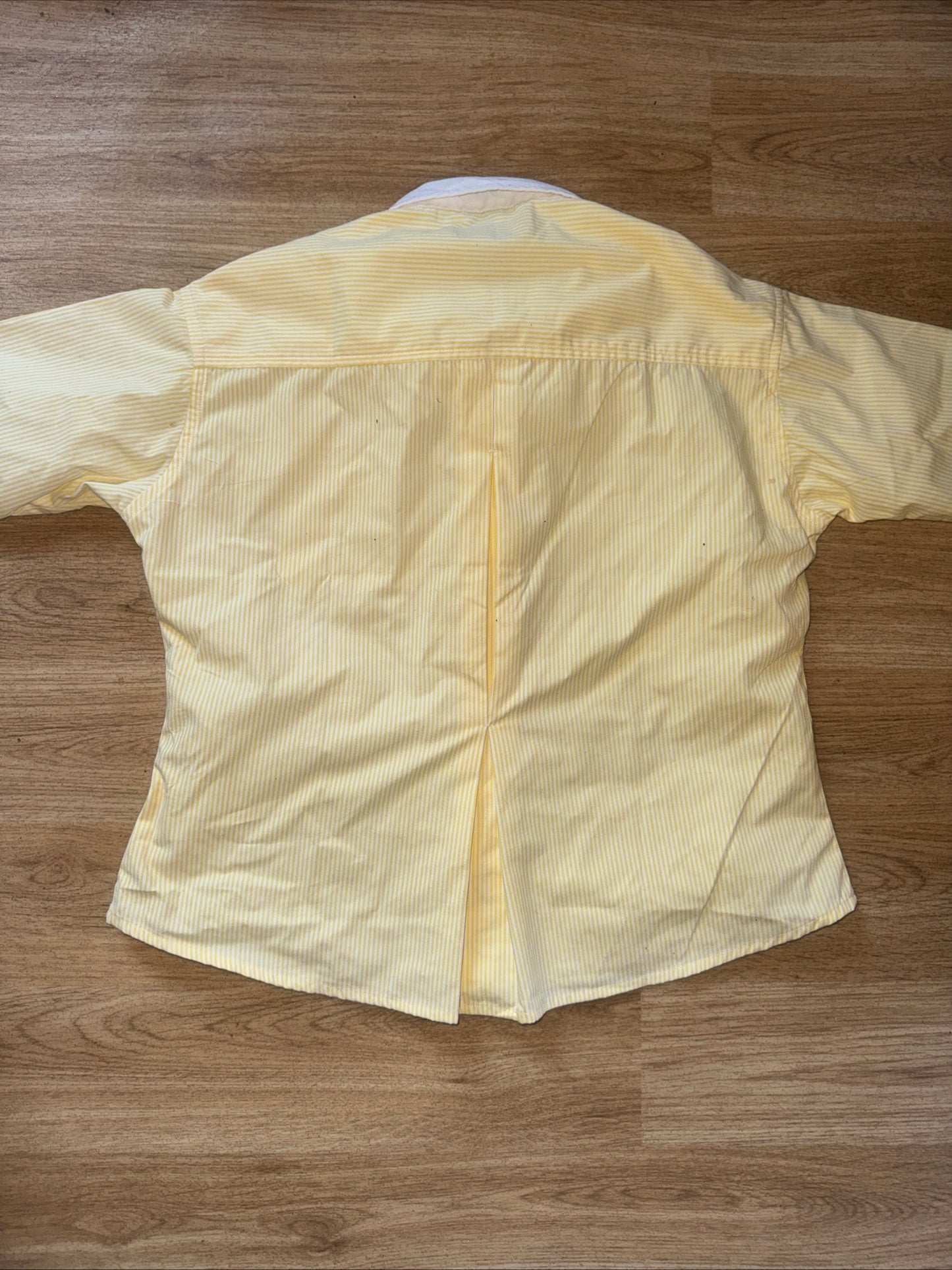 Sherwood Forest Junior 32” Showing Shirt Jumping Show Yellow Stripes