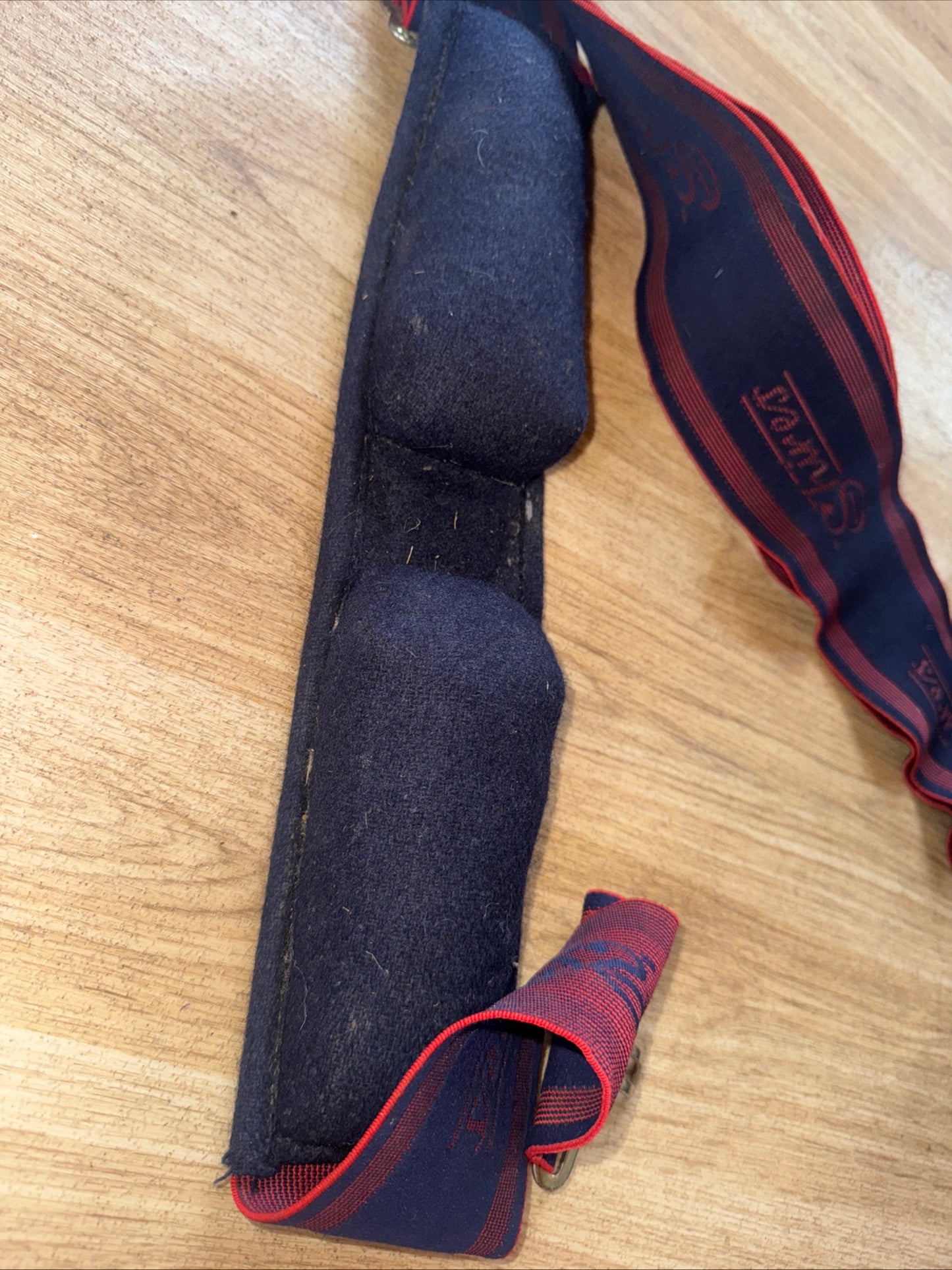 Shires Navy Red Padded Wither Surcingle #11