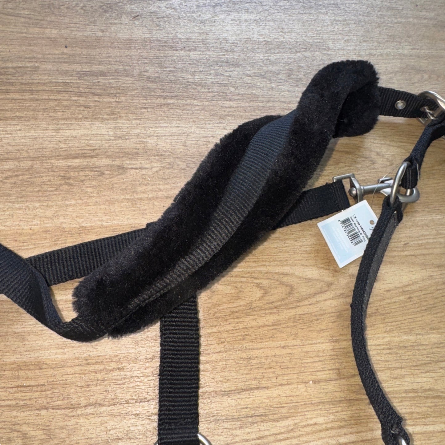 Imperial Riding Black Silver Glitter Headcollar - Full