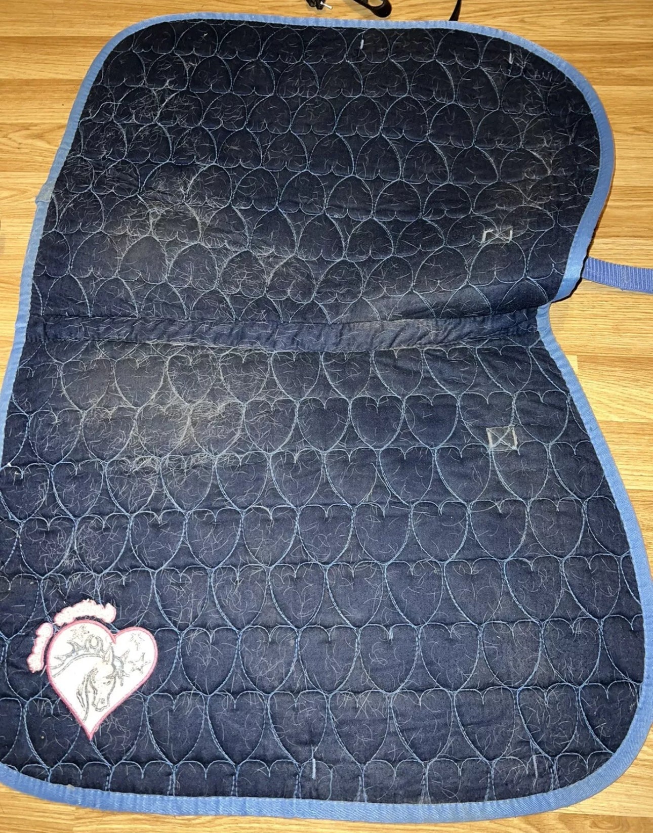 cottage craft pony heart saddle pad - free post