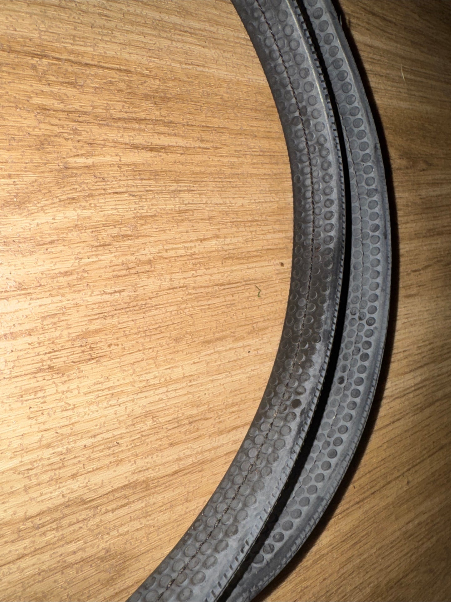 Black Rubber 48” Reins #349 | Second Hand Tack