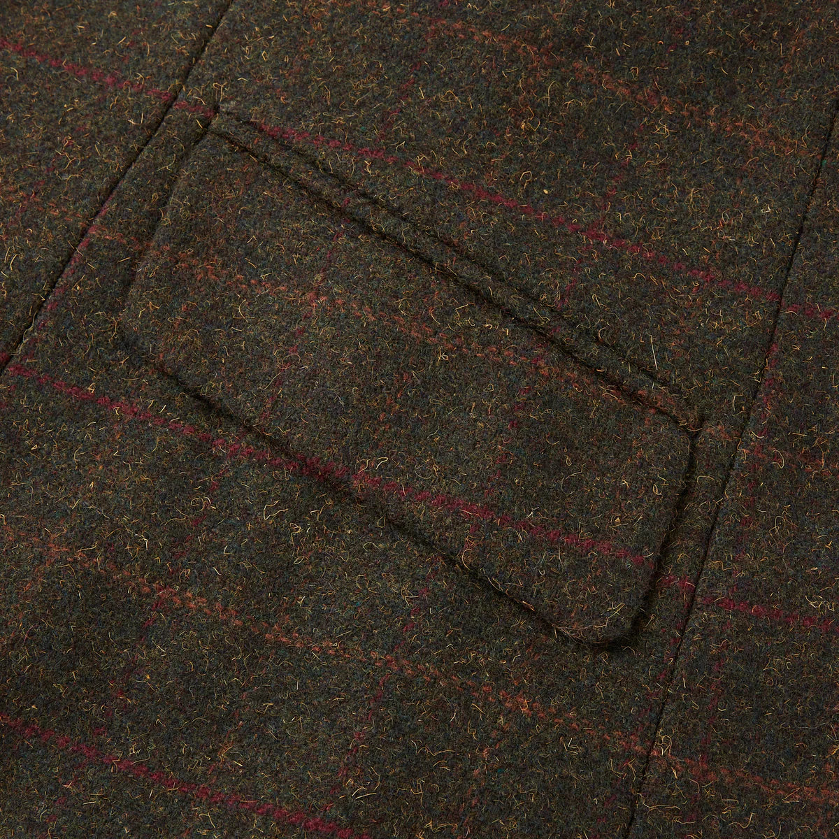 Cameo Childs Tweed Jacket - Seaweed .