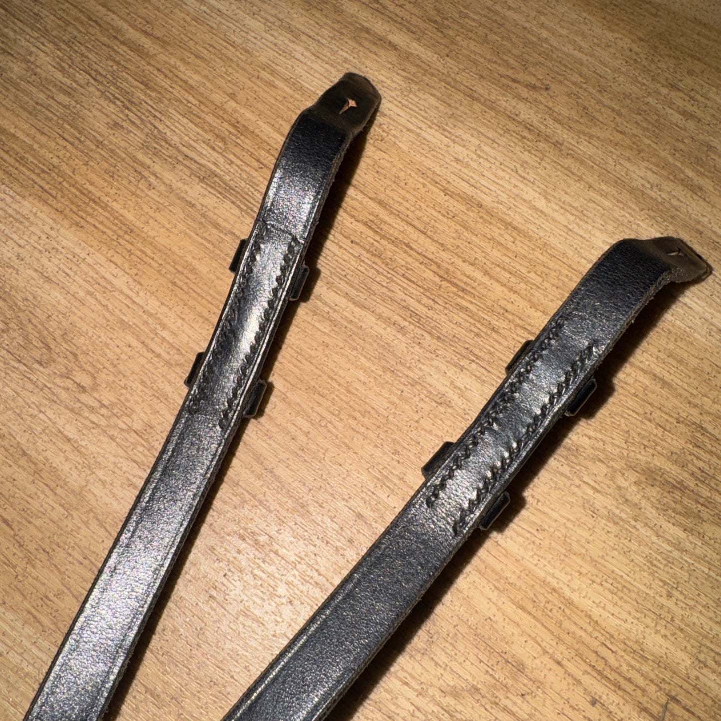 English Leather Inside Grip Reins – Black – Full Size 56” #13