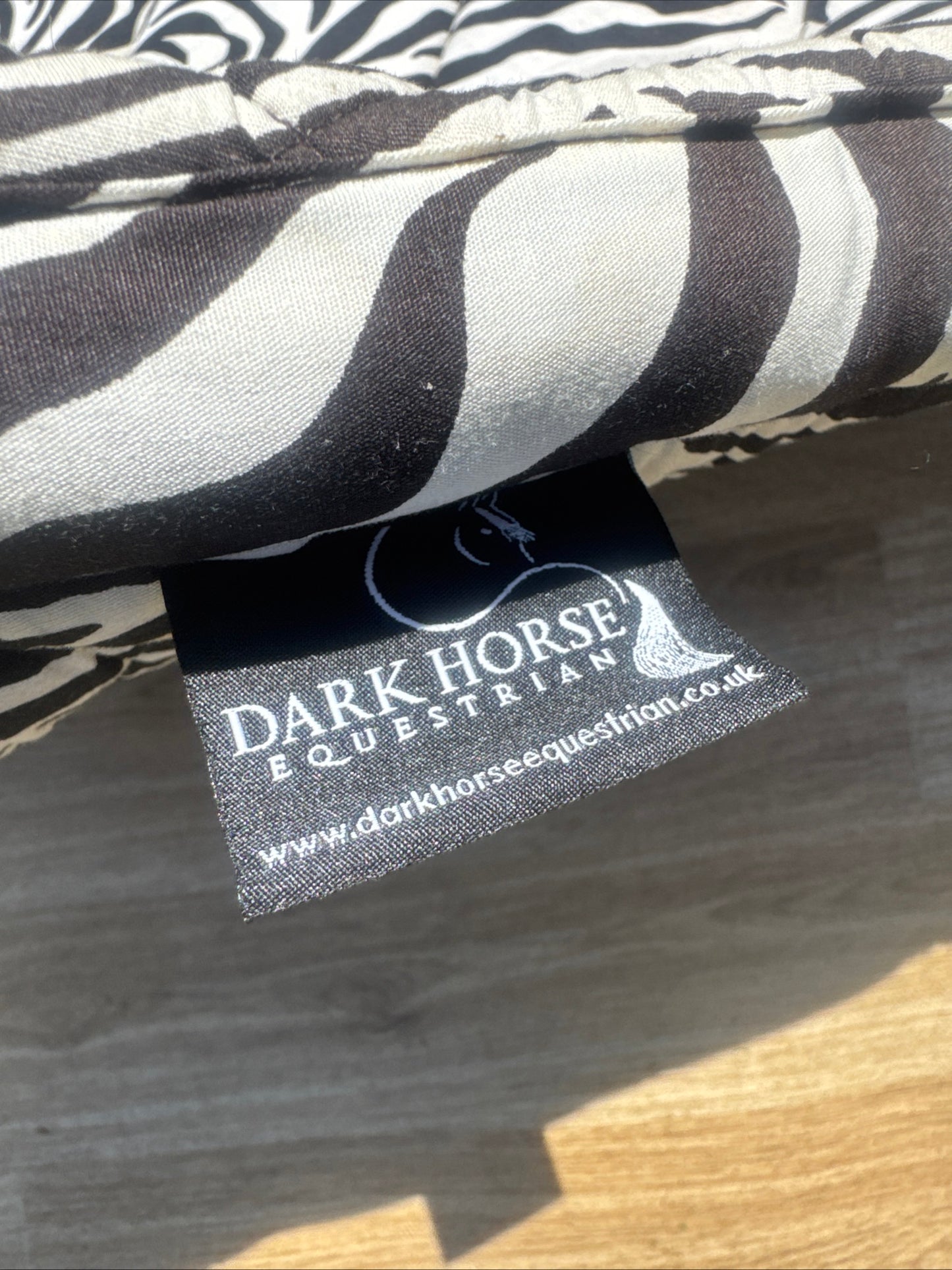 Dark Horse Equestrian Zebra Full Size Dressage Square Saddle Pad | 2nd Hand Tack