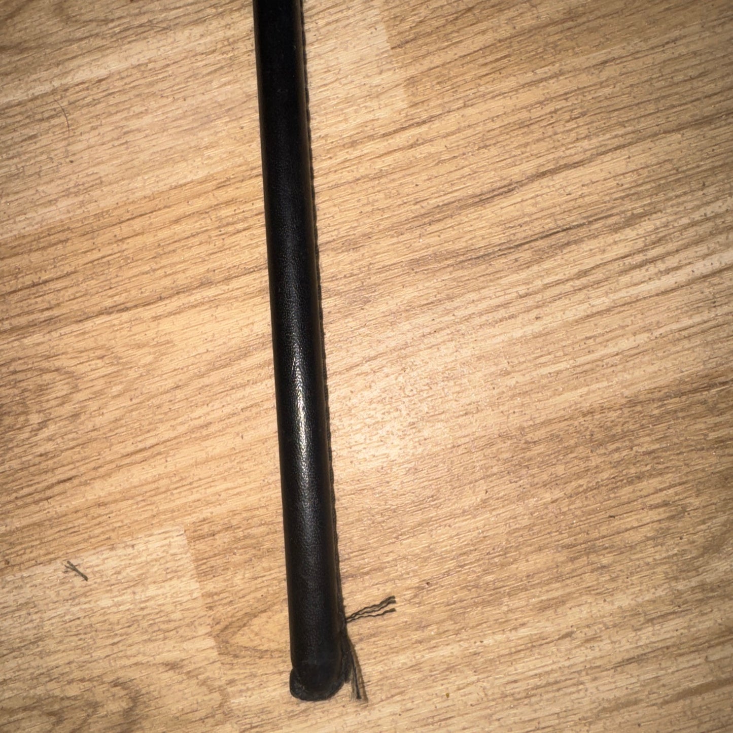 Black 23” Leather Showing Cane | Show Second Hand Rider Horse Tack Pony Cob #18
