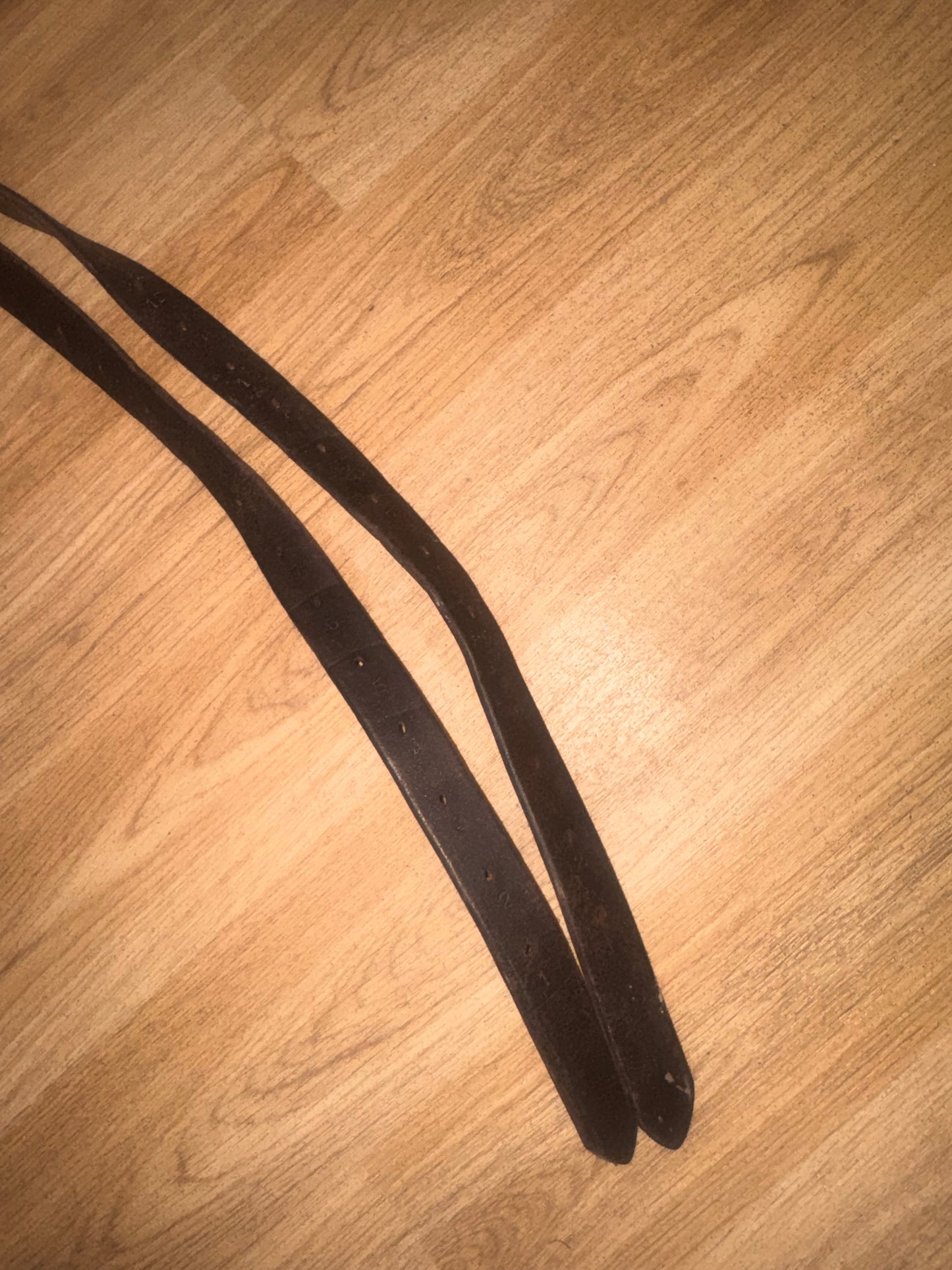 Dark Brown English Stirrup Leathers 44” Childs Maids #333 Horse Tack