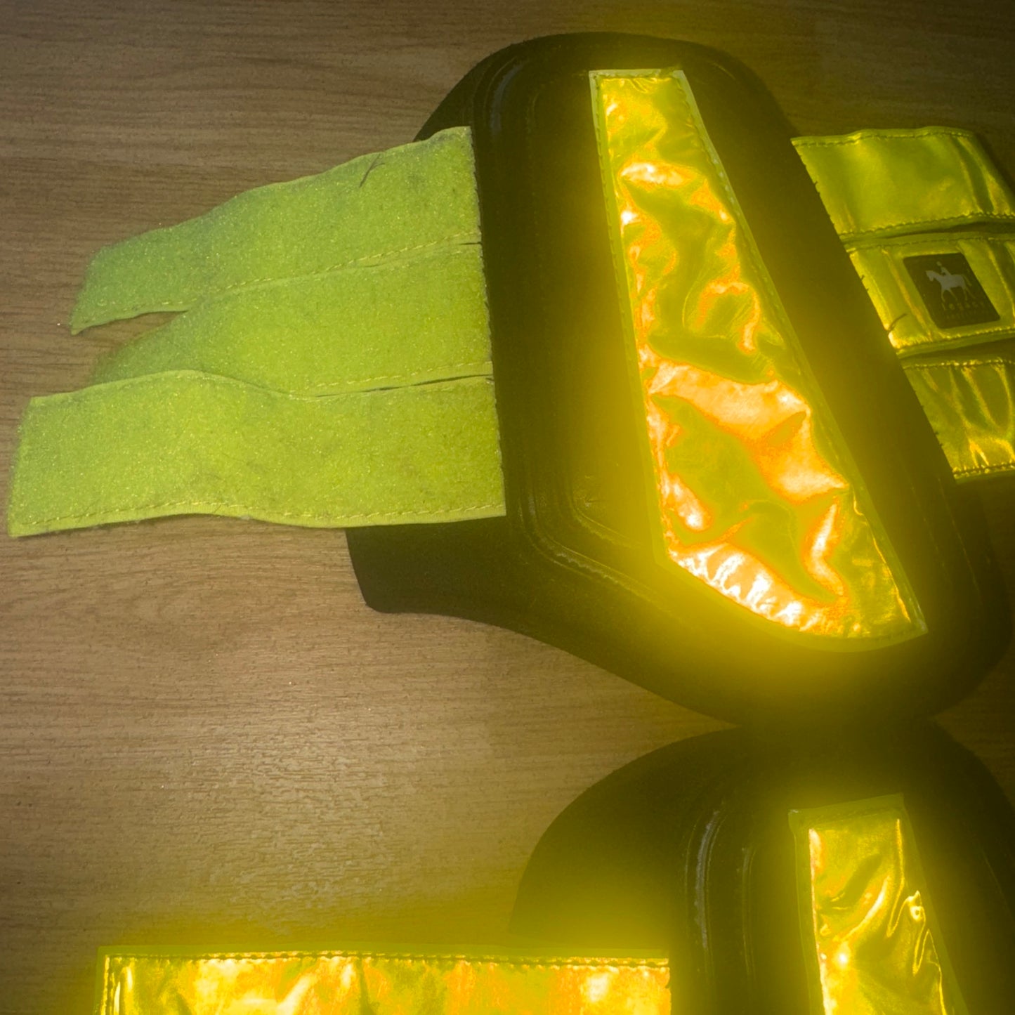 Legacy Yellow Hi Viz Pony Brushing Boots #222