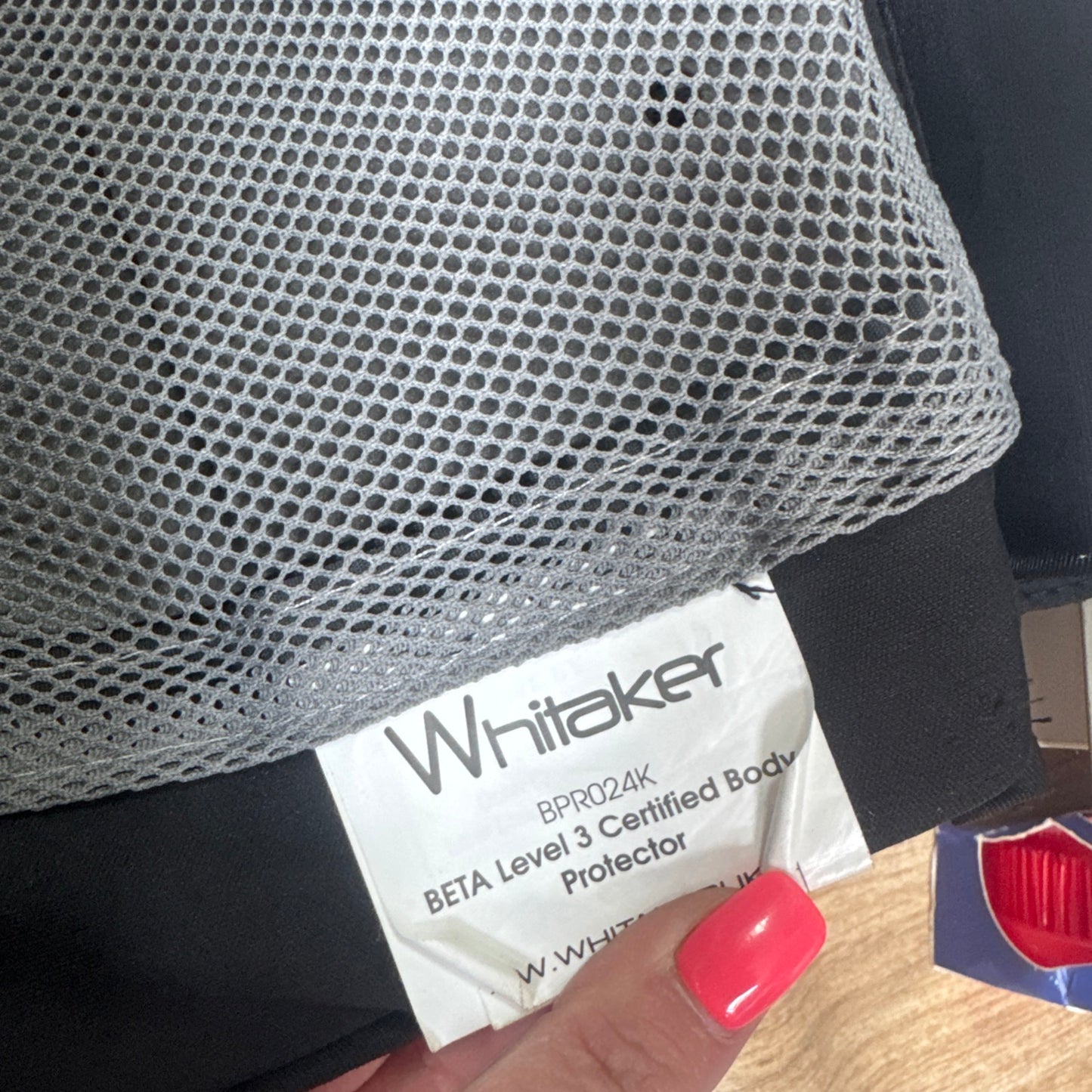 Whitaker Childs Large 2018 Body Protector