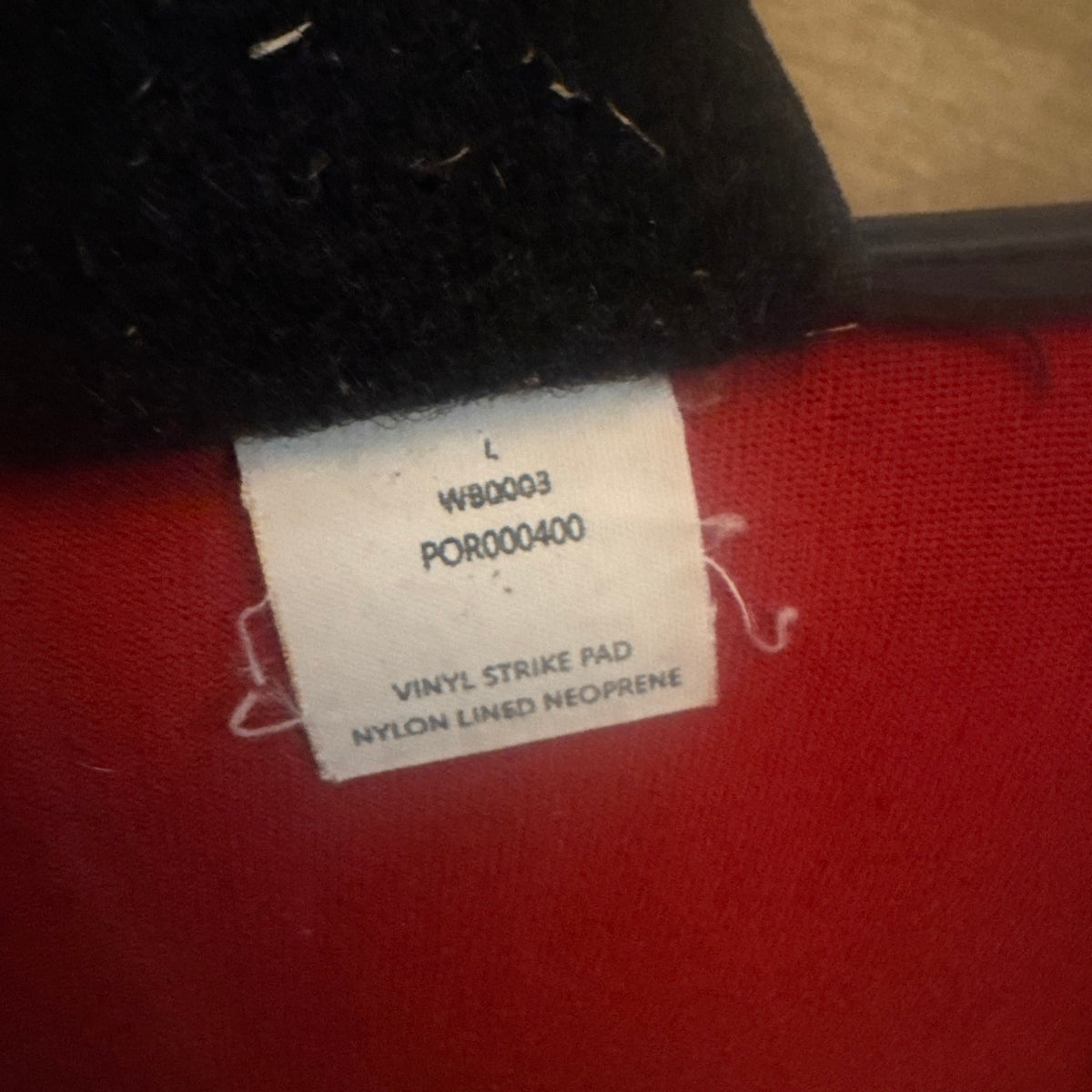 Woof Wear Red Size Large Brushing Boots
