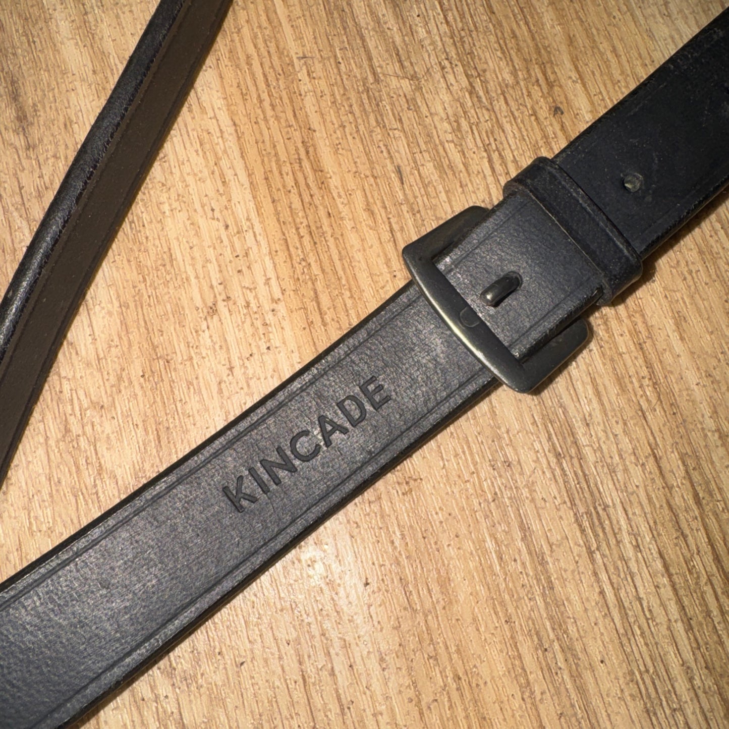 Kincade Black Leather Running Martingale | Size Full Used Horse Tack #77