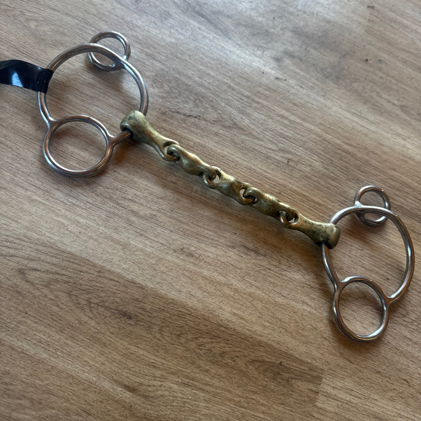 Gold Coloured 6” Waterford Universal Gag Bit | Second Hand Horse Tack