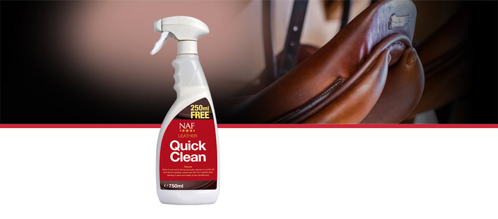 Naf Leather Quick Clean Spray .