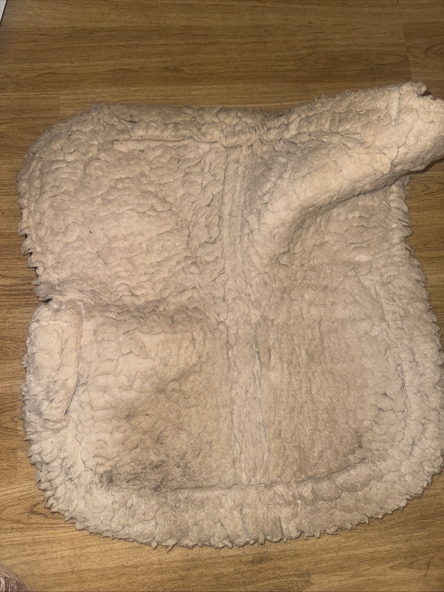 Cottage Craft Brown Fluffy Half Pad | Size Pony