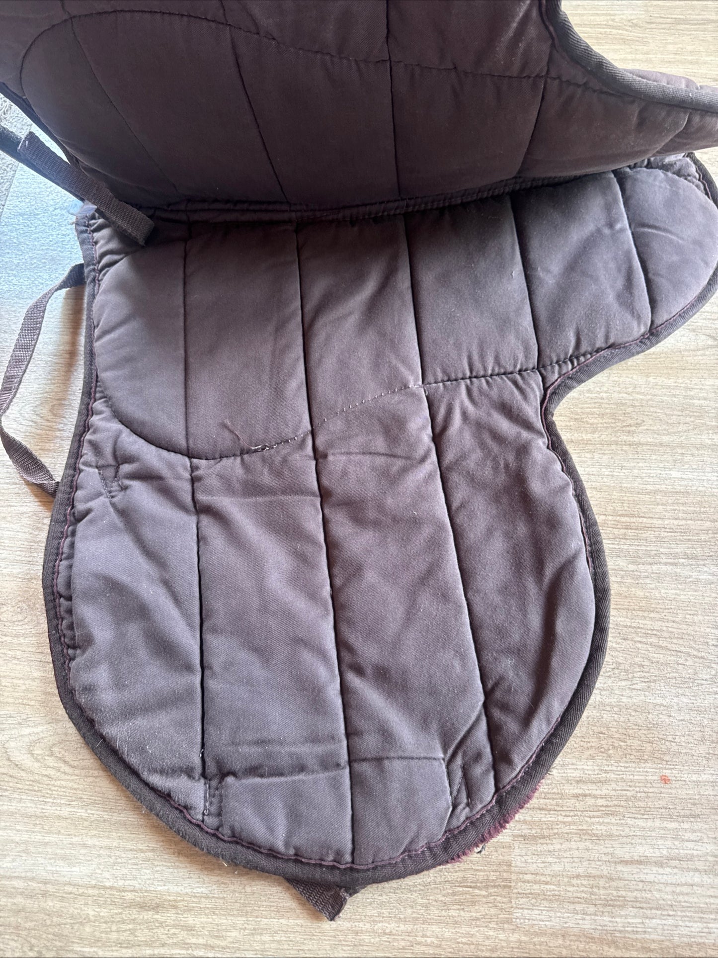 Griffin Nuumed Brown Propad Padded Size Full Numnah | Second Hand Horse Tack