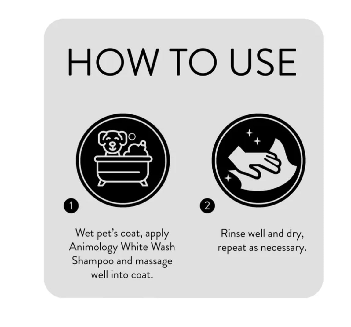 Animology White Wash Dog Shampoo 250ml
