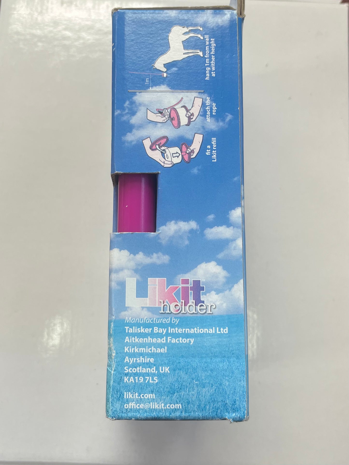 Glitter Pink Likit Holder
