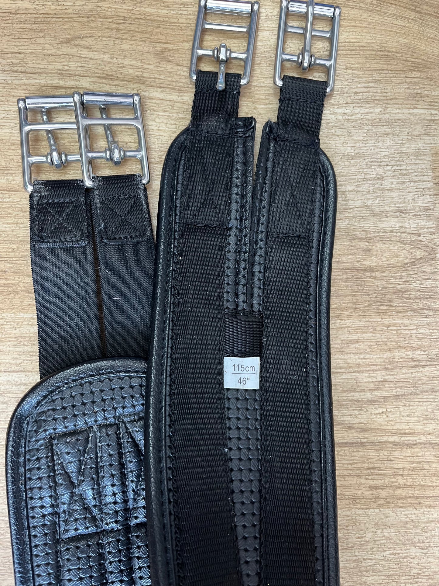 Waldhausen Black Elasicated One End Girth 46’