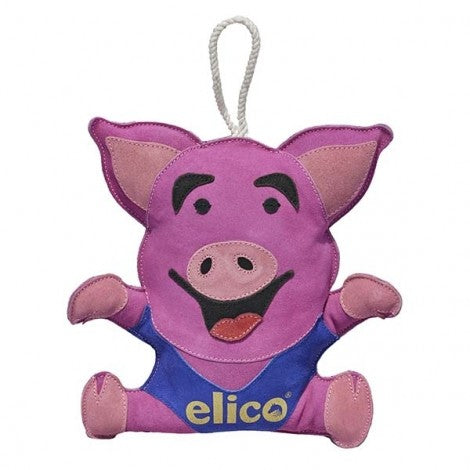 ELICO SUEDE LEATHER HORSE TOY - PIGGY