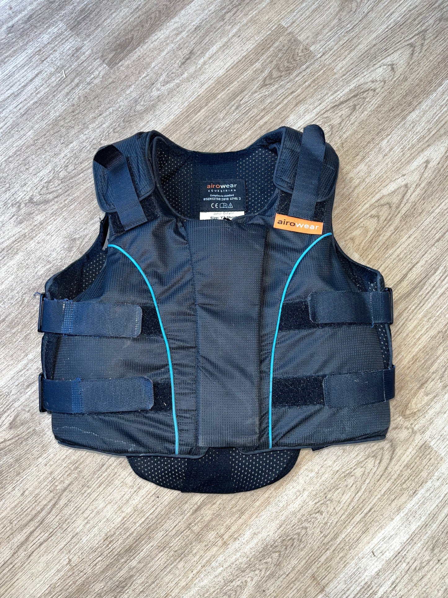 Airowear Children’s Body Protector 2018 Size Y3 Short