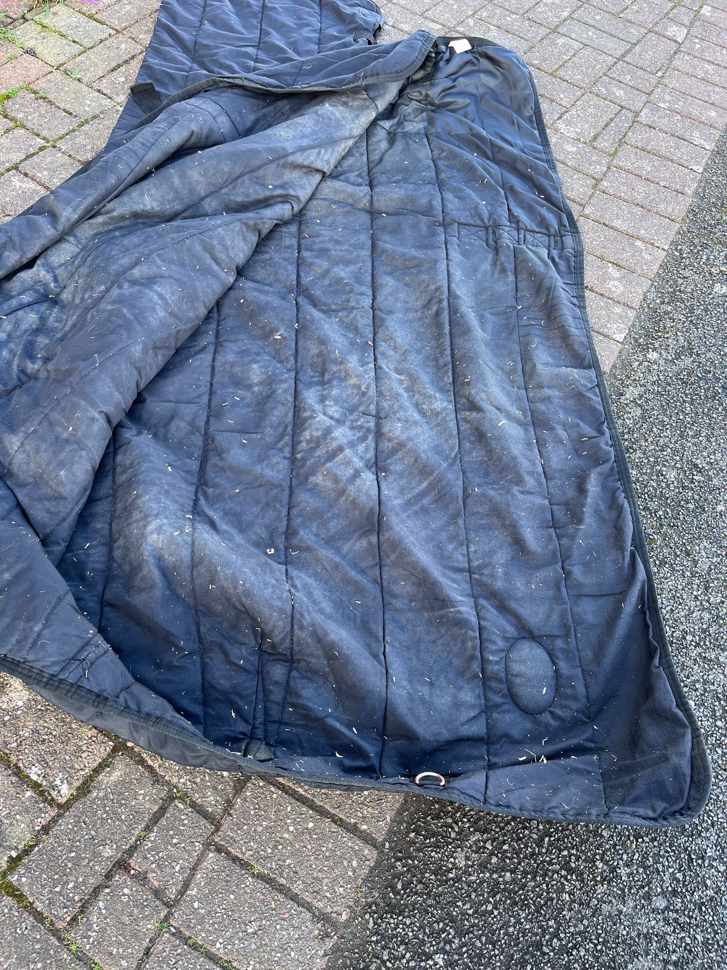 Requisite Stable Liner Rug With Full Neck Black 200g 6’3
