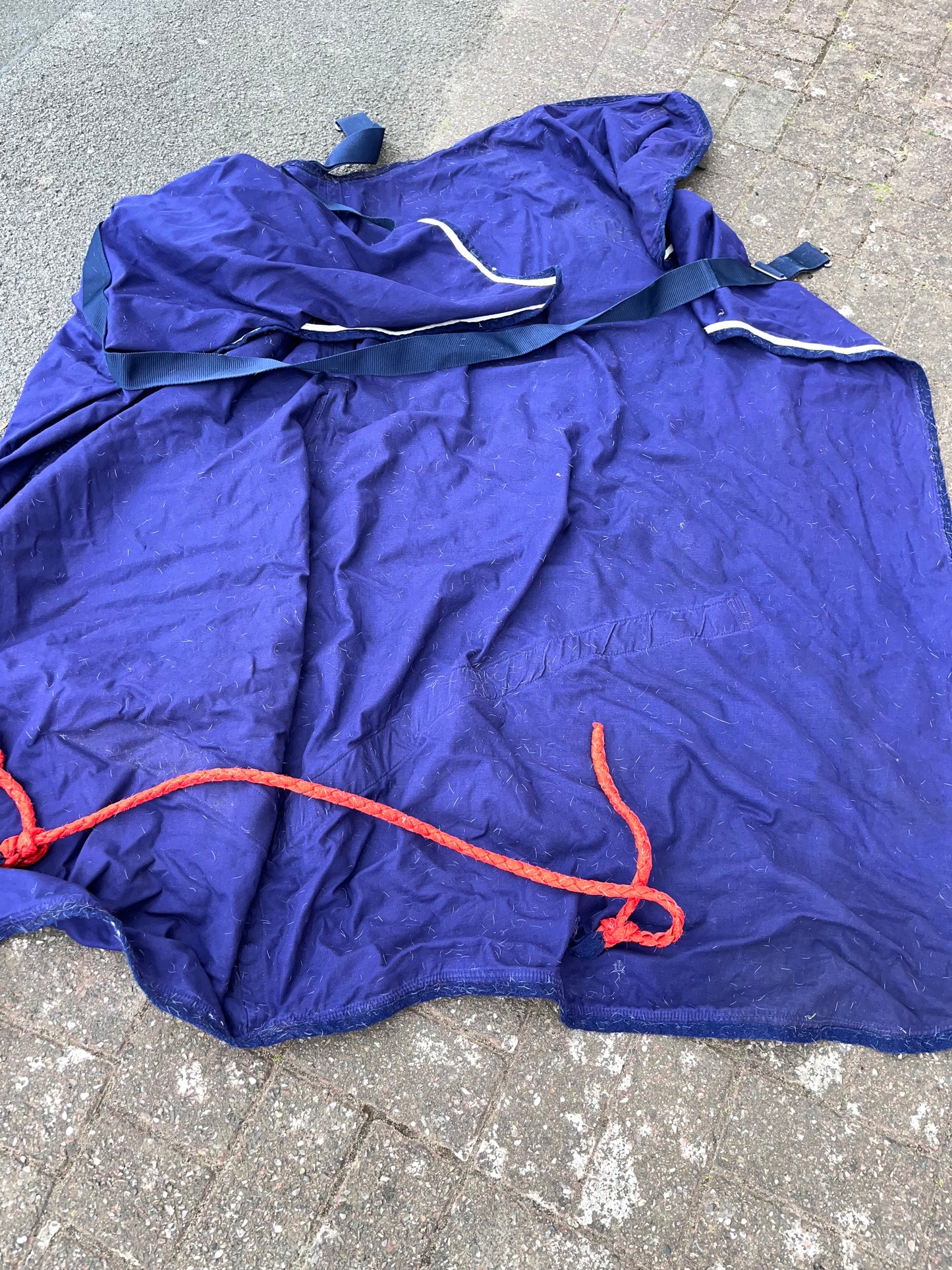 Stable Sheet Navy 4’6