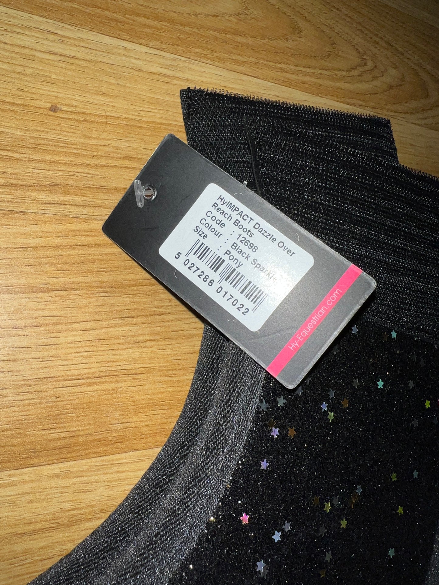 Hy Impact Dazzle Over Reach Pony Boots - Glitter ✨