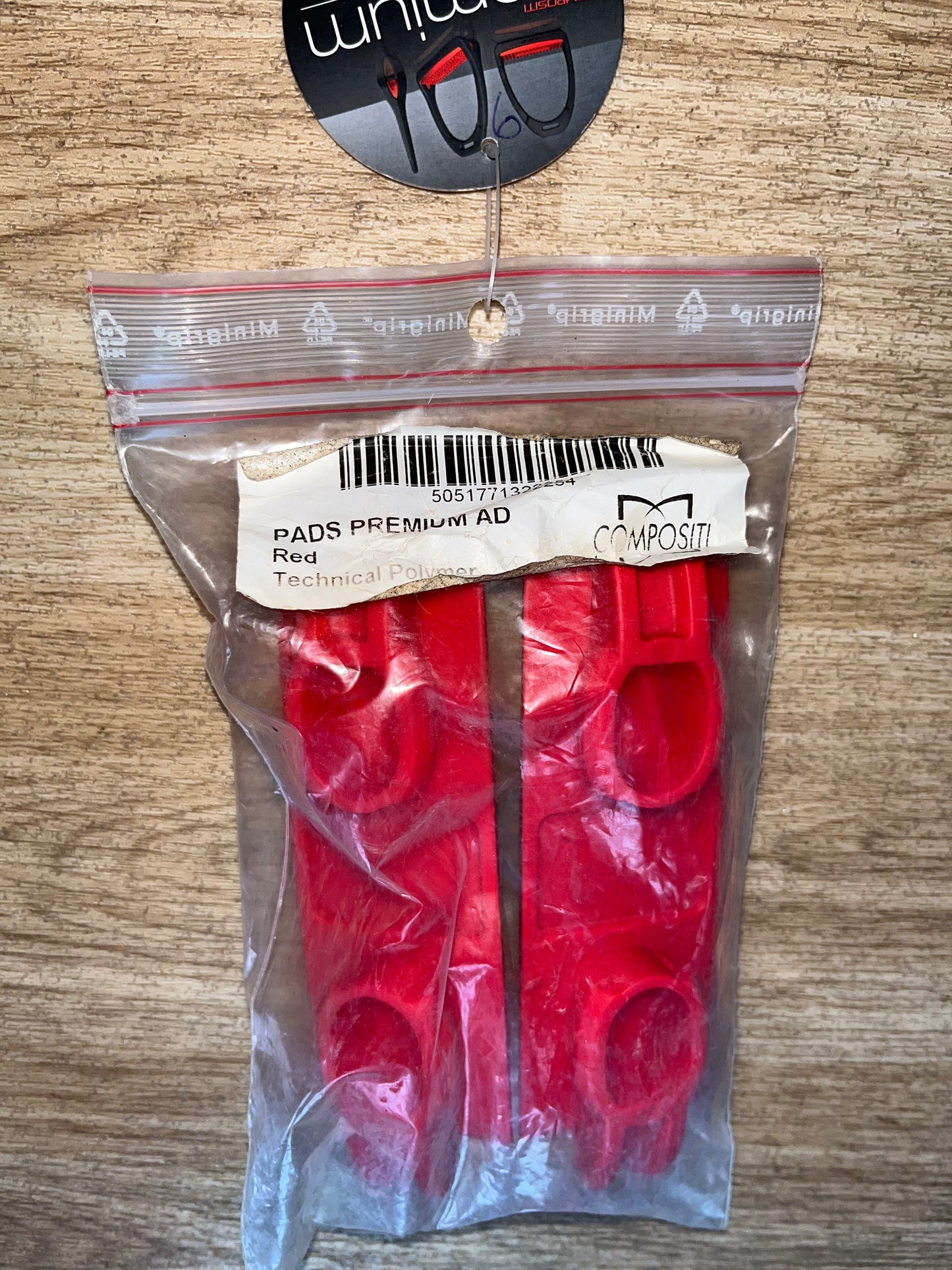 Premium Compositi Treads - Adults - Red