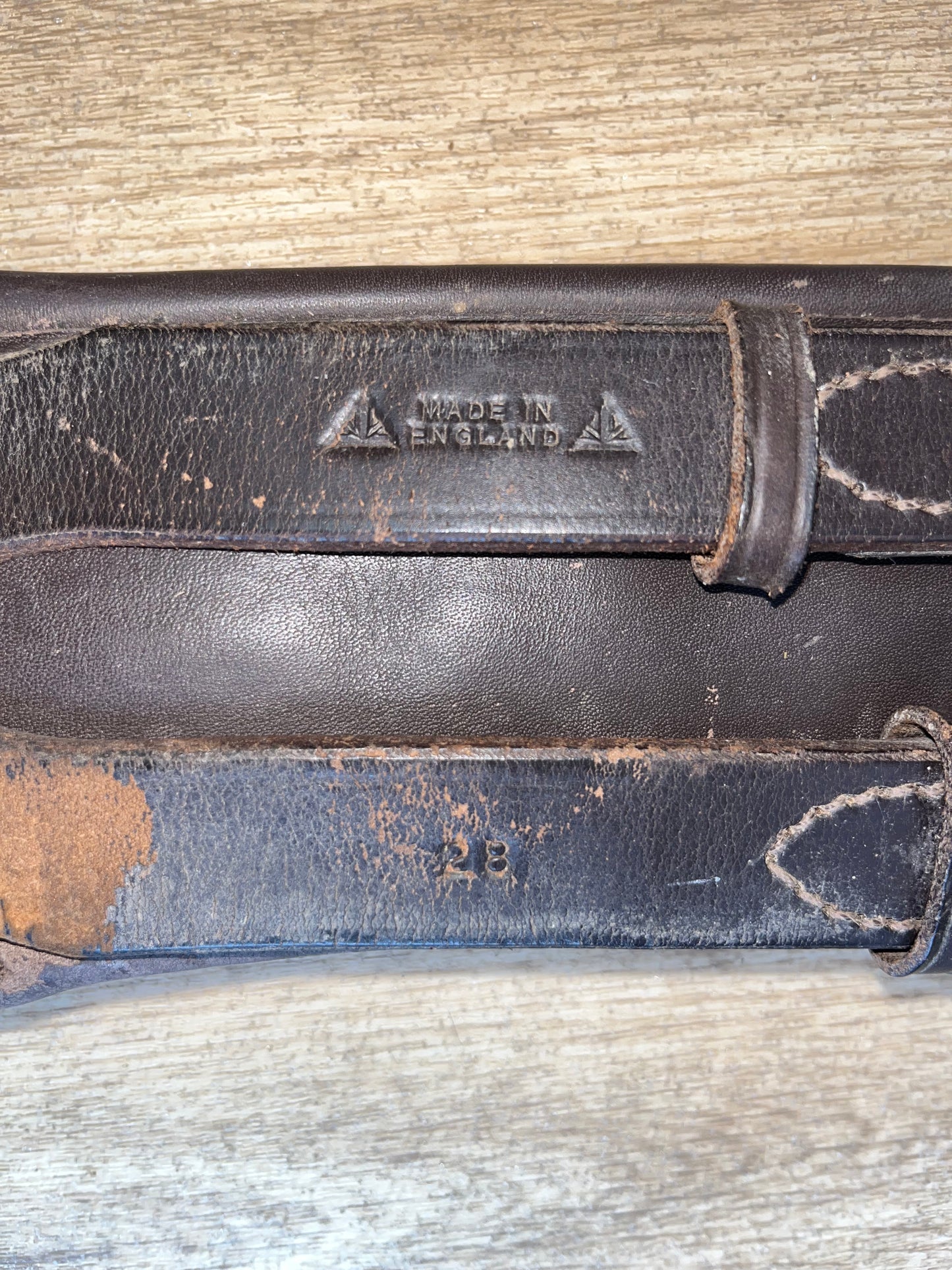 English Leather Brown Girth 28”