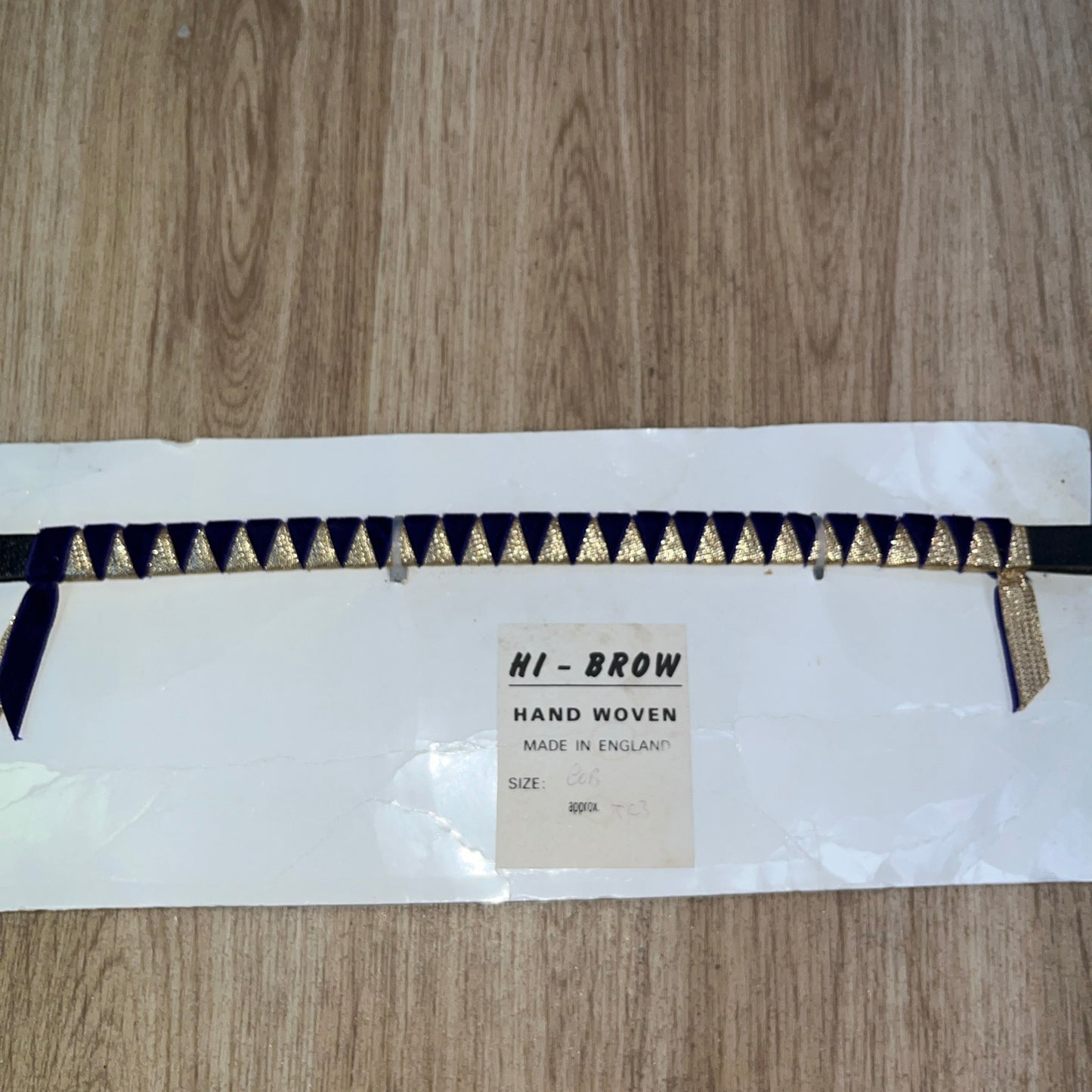 Brand New Velvet Cob Browband