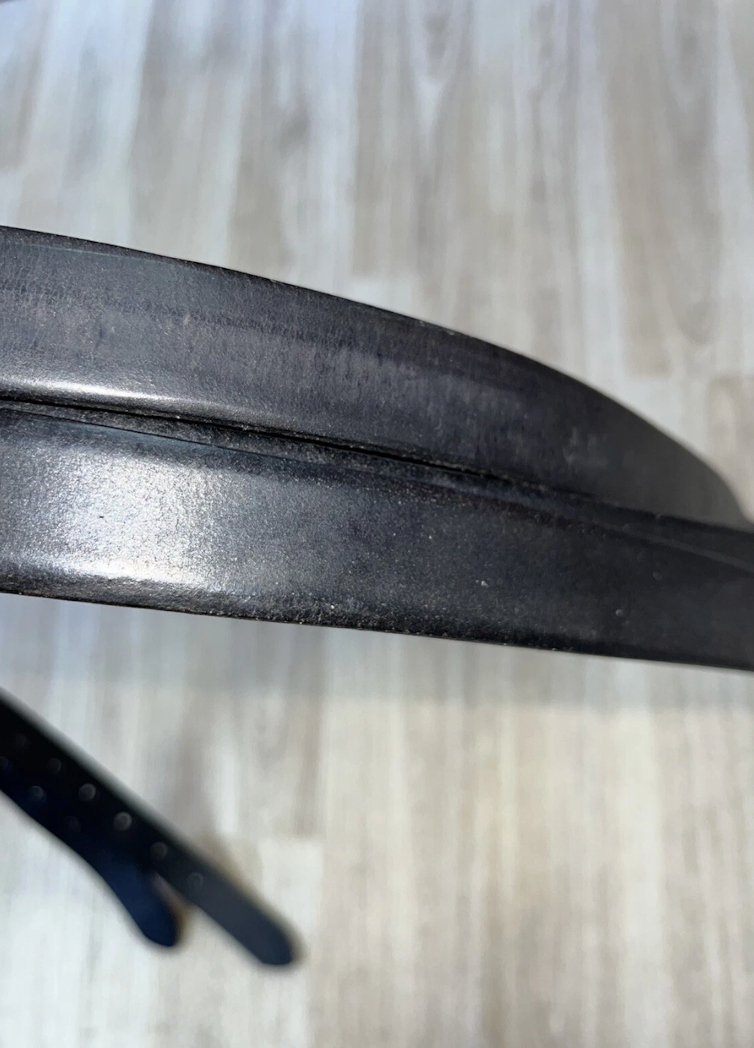 Black 64" Stirrup Leathers #5